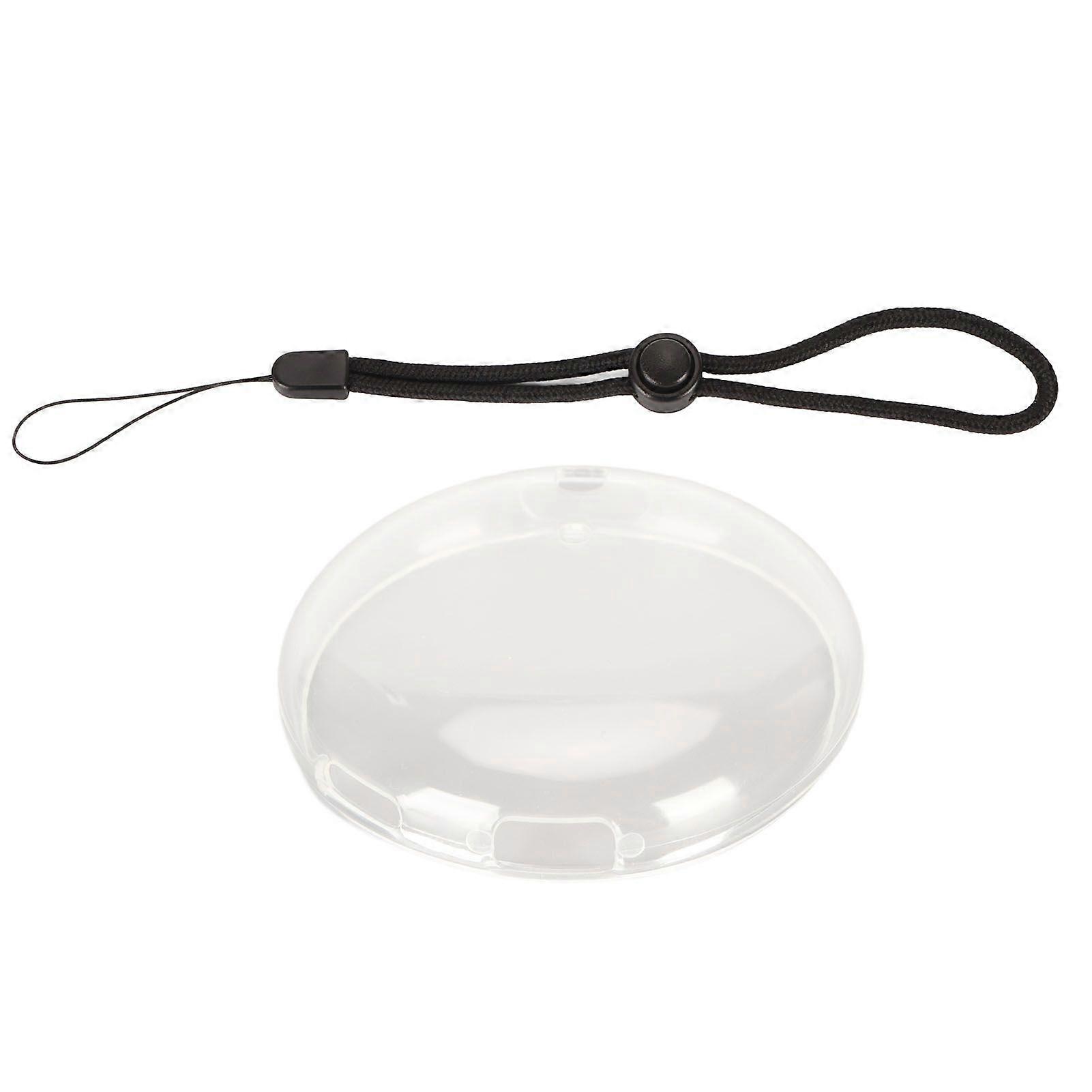 for GO Plus + Protective Case Transparent Lightweight TPU Shockproof Scratch Resistance Case Cover with Lanyard