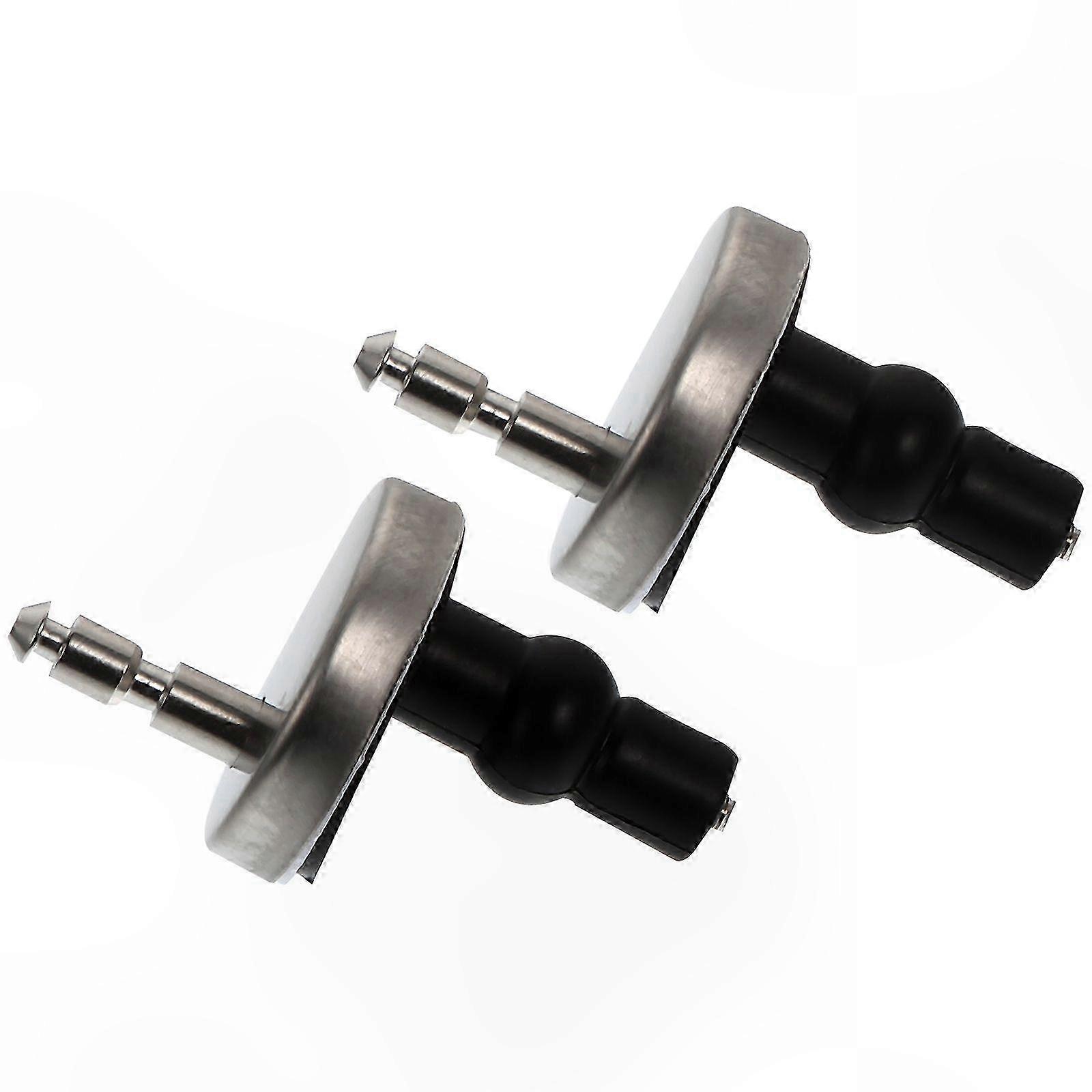 Toilet Seat Hardware Kit - 2pcs Quick Release Hinges and Fixings for Easy Installation