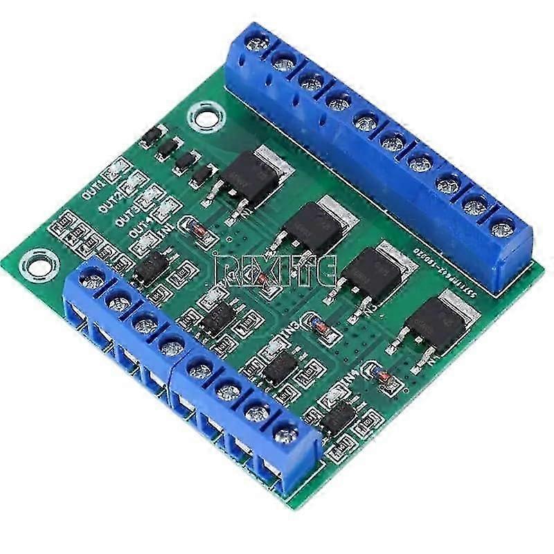 4-Channel MOSFET Pulse Trigger Switch Controller with Optocoupler for Motor and LED in UK