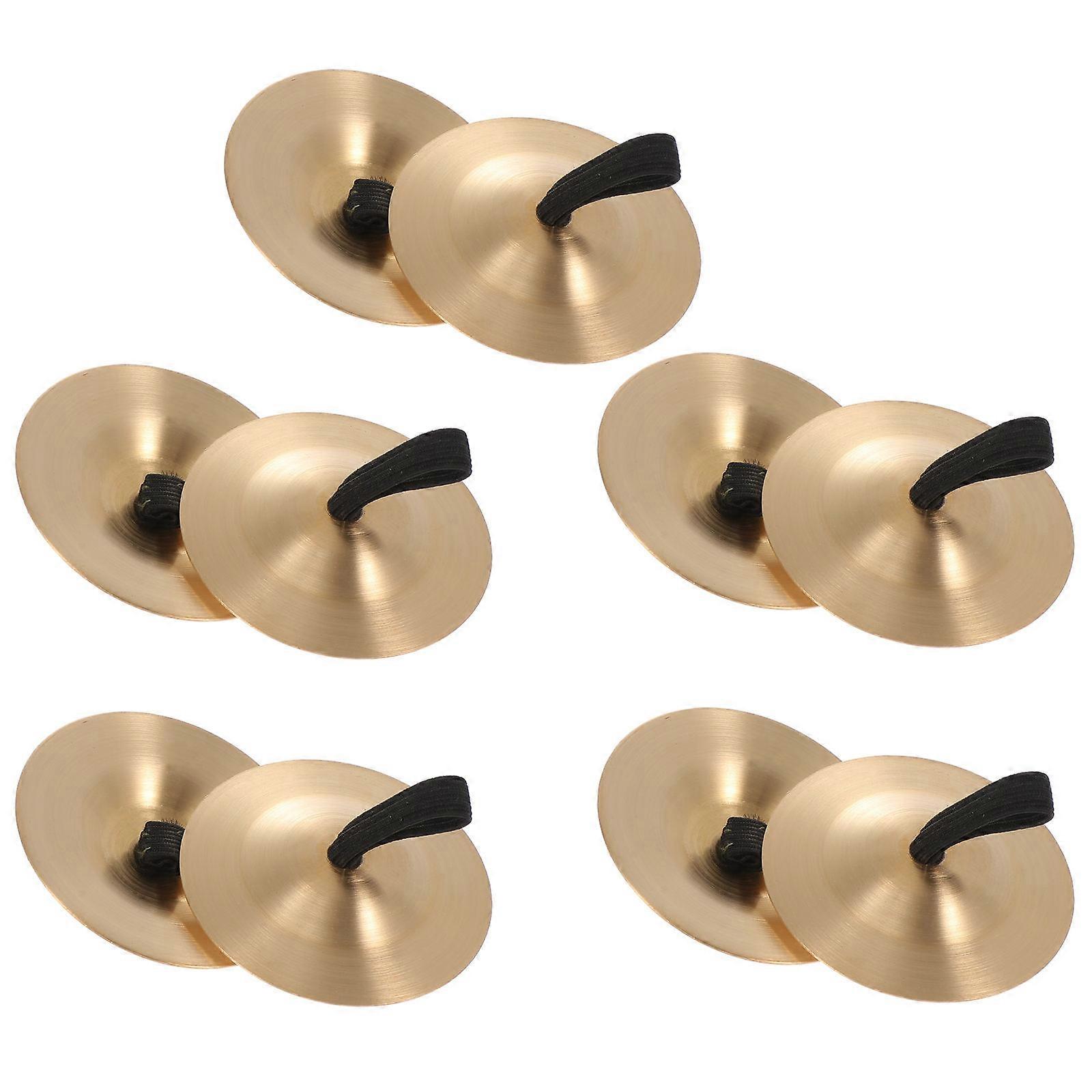 Belly Dance Cymbals Finger Instruments Copper 30Pcs for Kids
