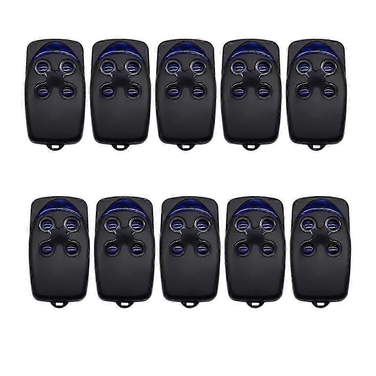 10 Pcs FLO4RS 433mhz Garage Door Remote Control Opener Flor-S Remote Control 4 Button Rolling Code Handheld Transmitterz