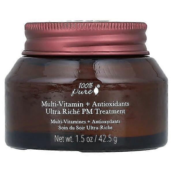 100% PURE, Multi-Vitamin + Antioxidants Ultra RichÃÂÃÂÃÂÃÂÃÂÃÂÃÂÃÂ© PM Treatment, 1.5 oz (42.5 g)
