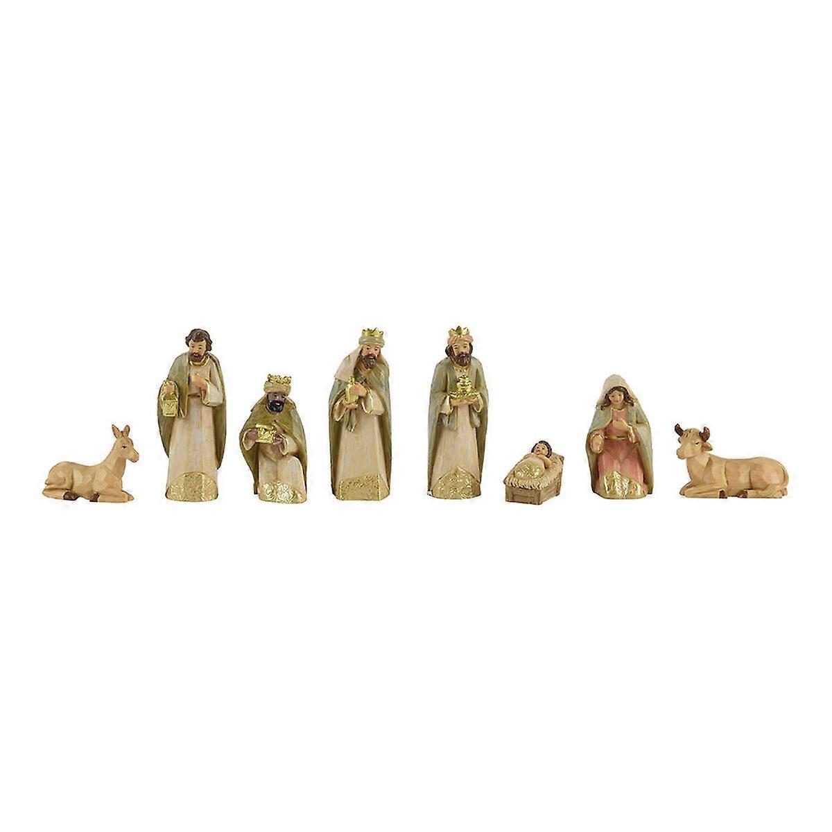 Set of Figures KSD Multicolour Polyresin (8 Pieces)