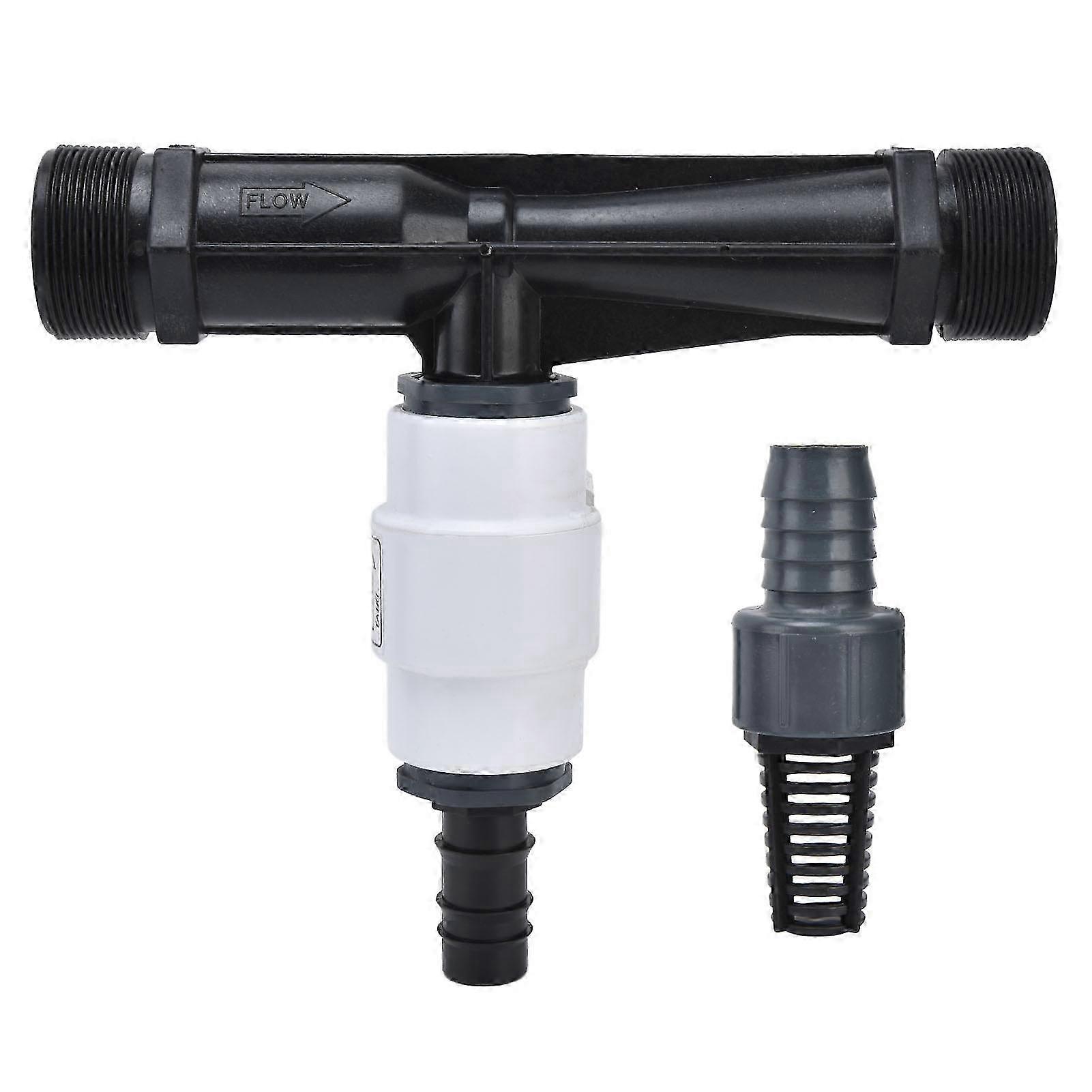 25-26 G2 External Thread Venturi Fertilizer with Check Valve Agriculture Fertilizer Injector Irrigation Tool for Garden