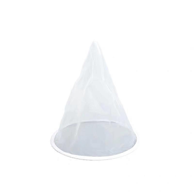 1 Pcs White Honey Filter Screen Nylon Cone Honey Fiber Net Layer Purifier Beekeeping Equipment Bee Tools