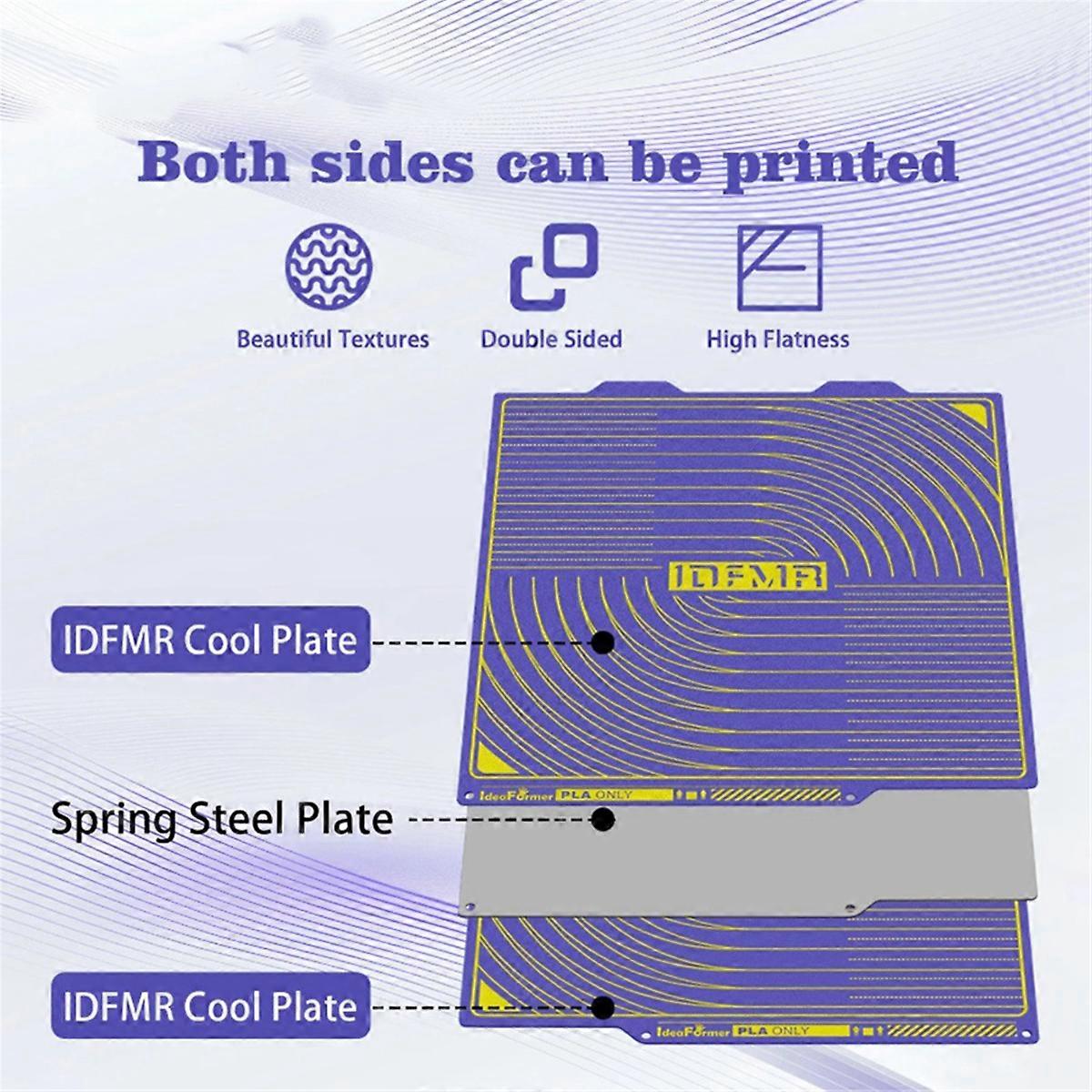 for A1 Mini Build Plate PLA Cool Plate Super Adhesion 184x184mm High Temp Resistance for A1 Mini