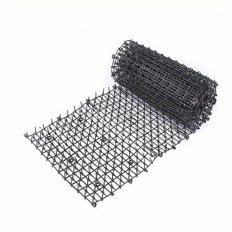 1 pc Protect Your Garden 30*200cm/11.8/78.7inch Humane Cat Repellent Mat with Deterrent Spikes, Non-toxic & Durable, Easy to Customize 385g
