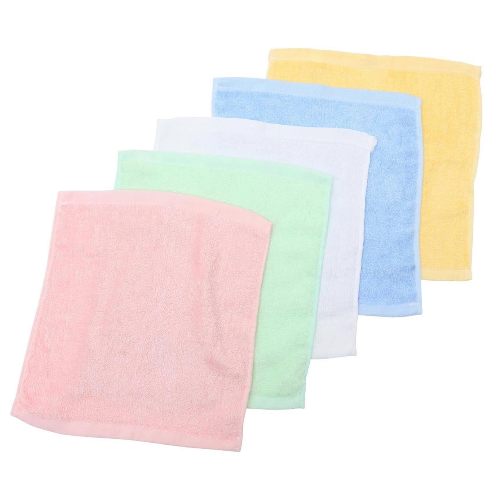 Bamboo Fiber Washcloths 10Pack Thickened Absorbent Soft QuickDry Multipurpose For Household Guests