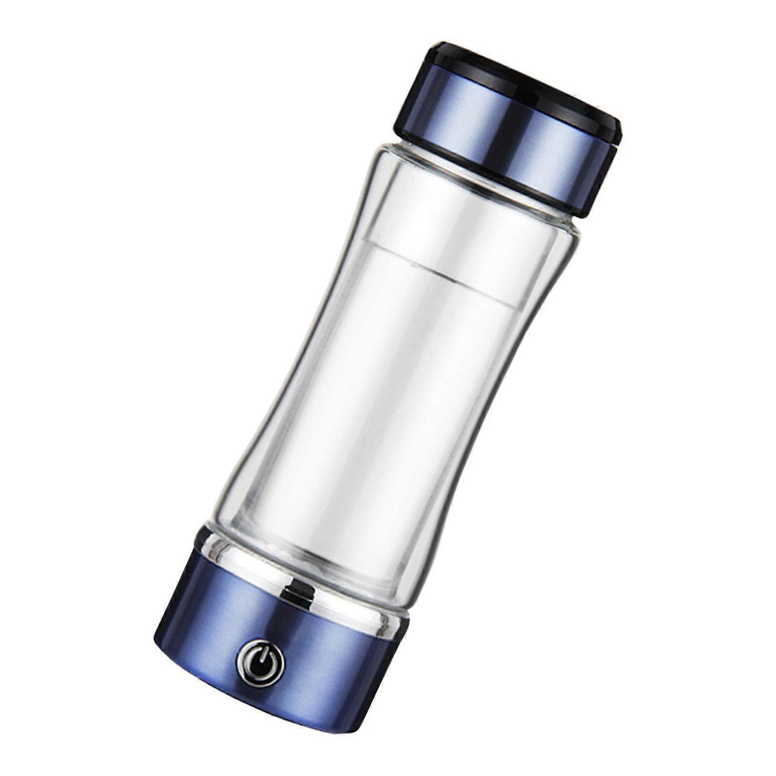USB Rechargeable Hydrogens Generator Cup 350ml Easy To Use and Portable Water Ionizer Practical Travel Water Bottle Multicolor