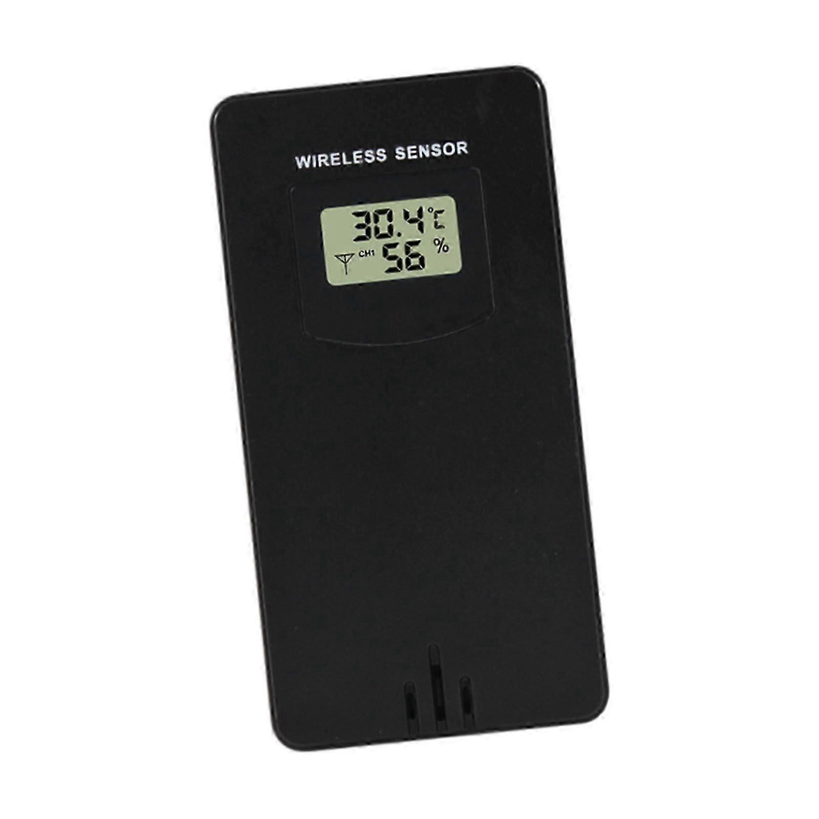 Temperature Humidity Sensor Portable Professional Practical Premium Wireless White