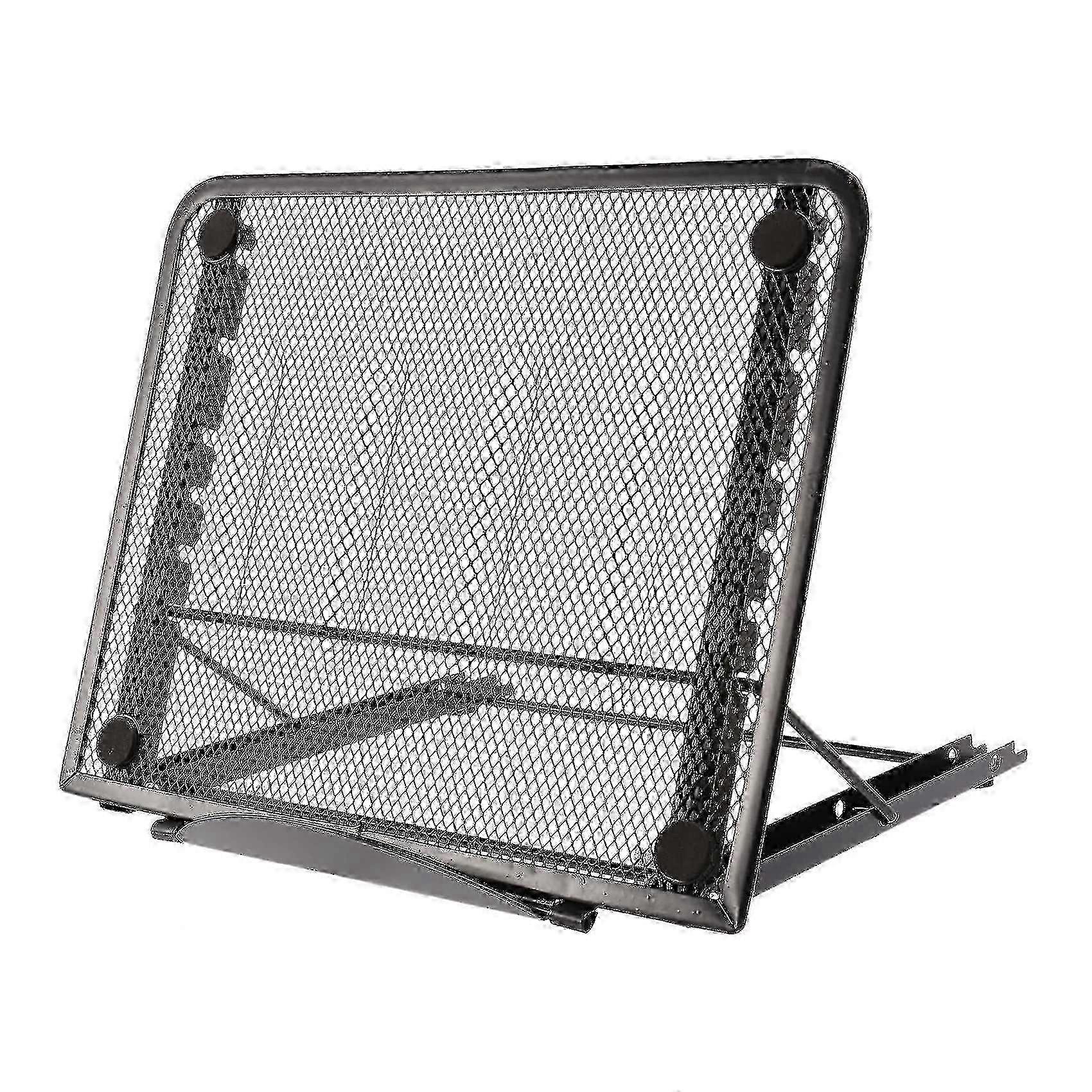 Mesh Ventilated Adjustable Laptop Stand For Laptop/notebook /tablet And More (black) TOP