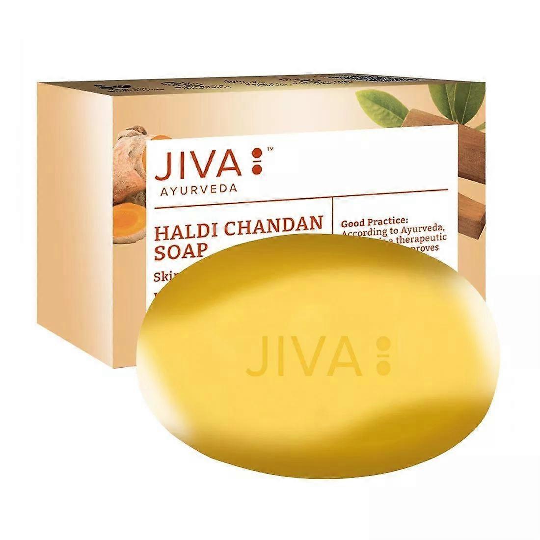 Soap with Turmeric and Sandalwood (75 g), Haldi Chandan Soap