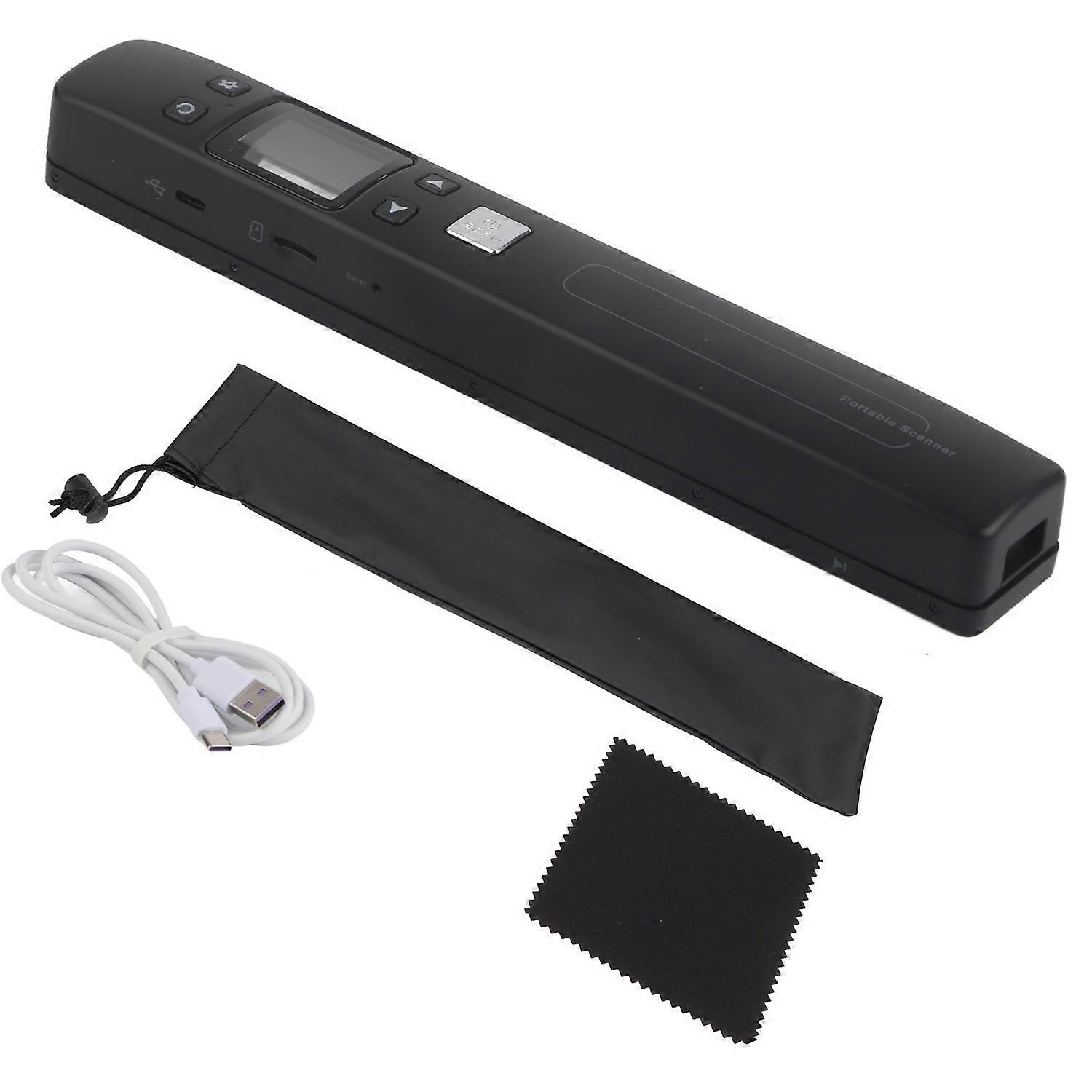 Portable Scanner JPEG PDF A4 Size 300 600 1050DPI Monochromatic Color Mode Document Scanner for Phot