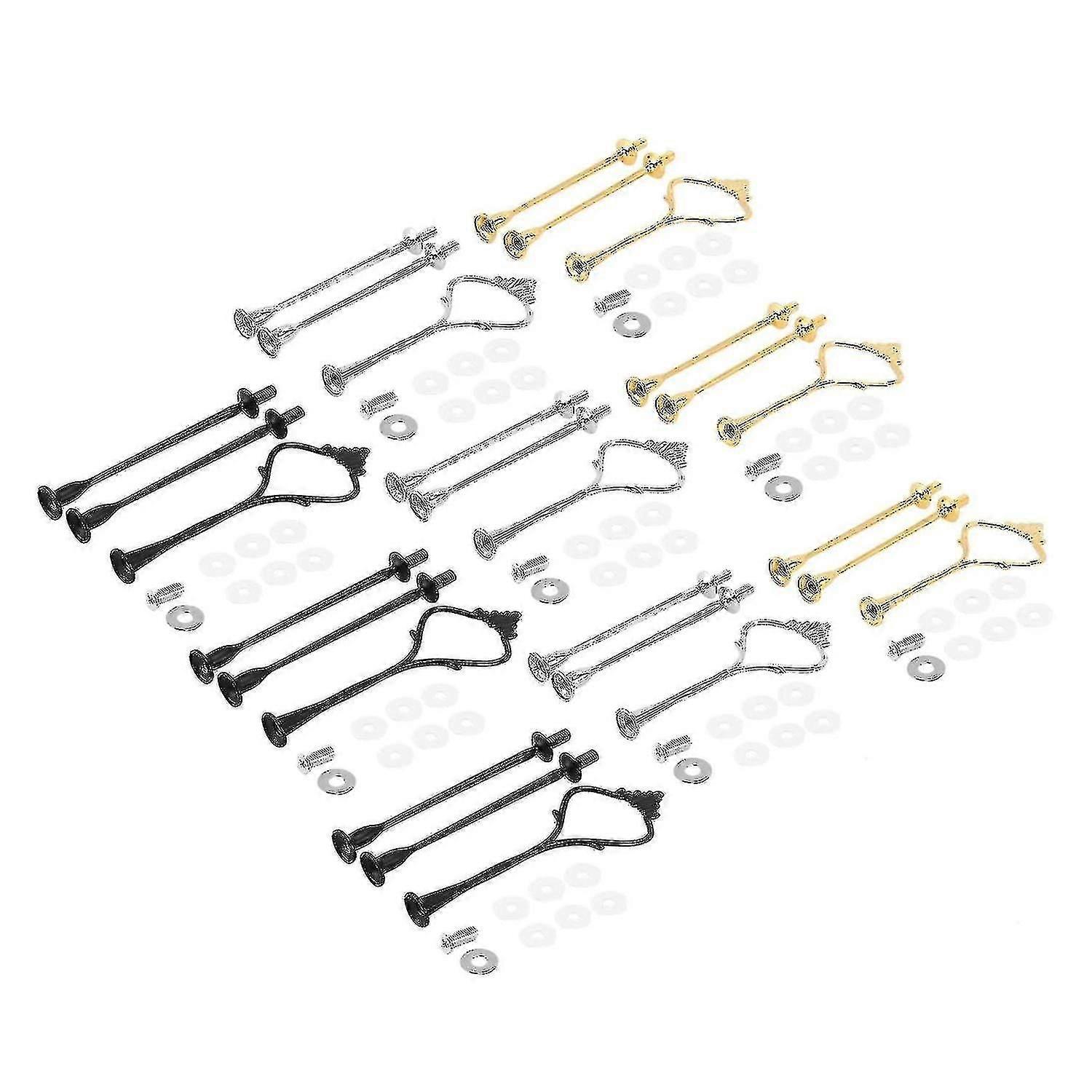 6 Set Tray Hardware voor Cake Stand 3 Tier Cake Stand Fitting Hardware Houder voor bruiloft en feest