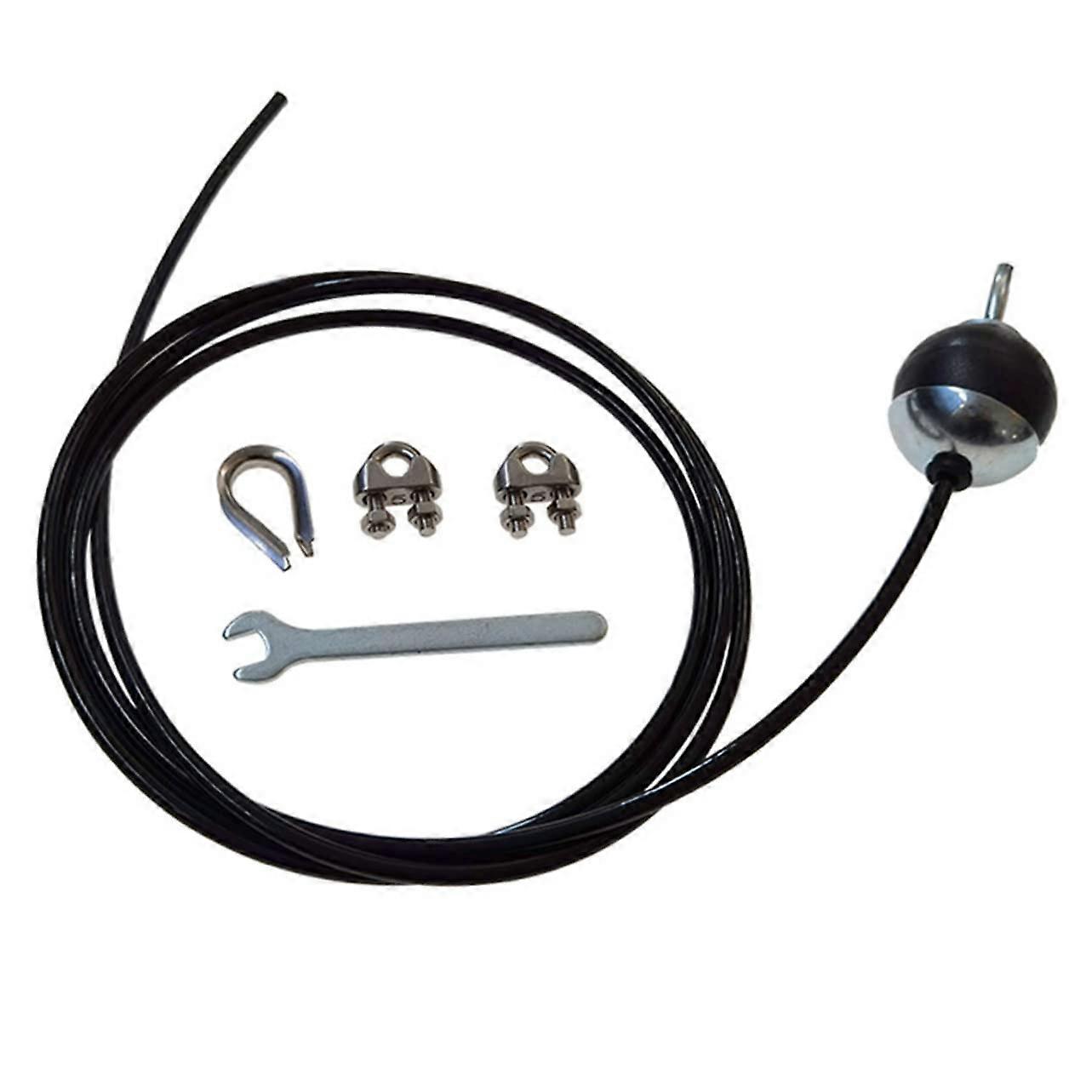 Cable Machine Attachments with Wire Rope Kit for Home Gym Strength Training and Workout Ropes