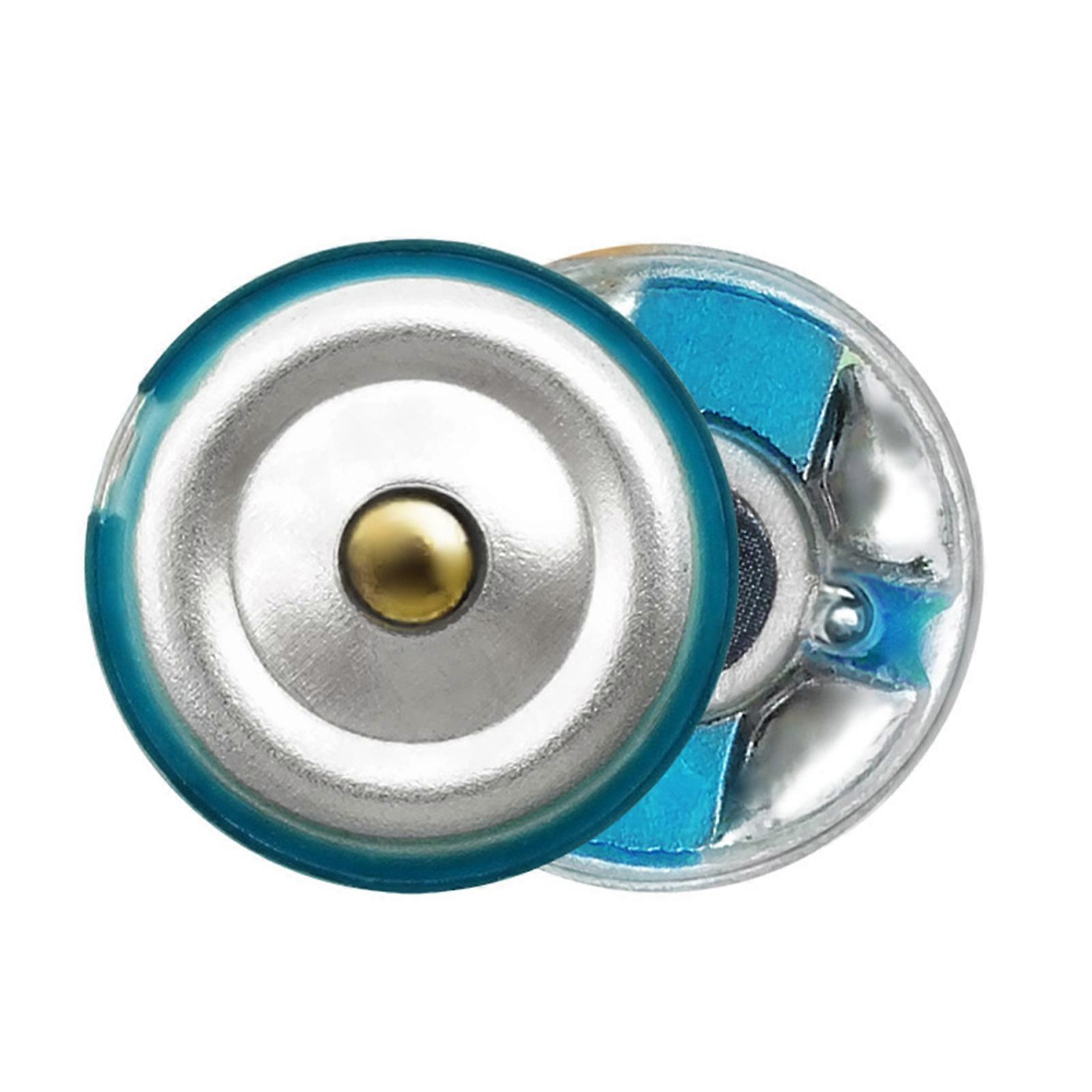 HIFI 10mm Speaker Unit 32Ohm Impedance  Gilded Dynamic Diaphragm Metal Construction Studio Quality Sound Output Multicolor