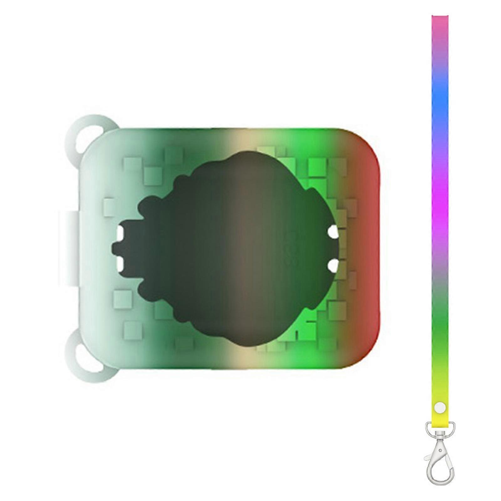 Themed Elastomer Defense For Handheld Play Devices Highlighting Against Fatigue Texture And Ceramicist Encouraged Designs  White mixed color