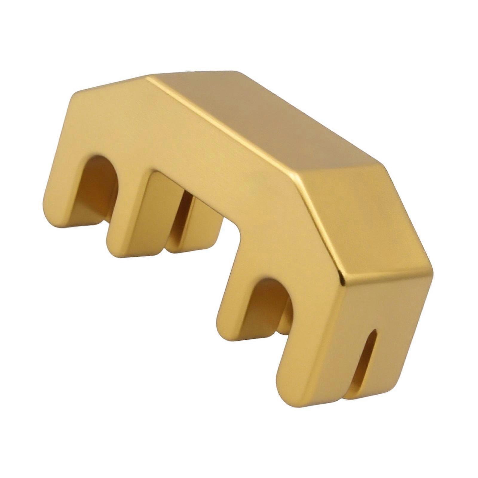 Universal Metal Violin Practice Mute Noise Reduction Accessory Violin Viola Practice Mute String Instrument Accessories  Gold