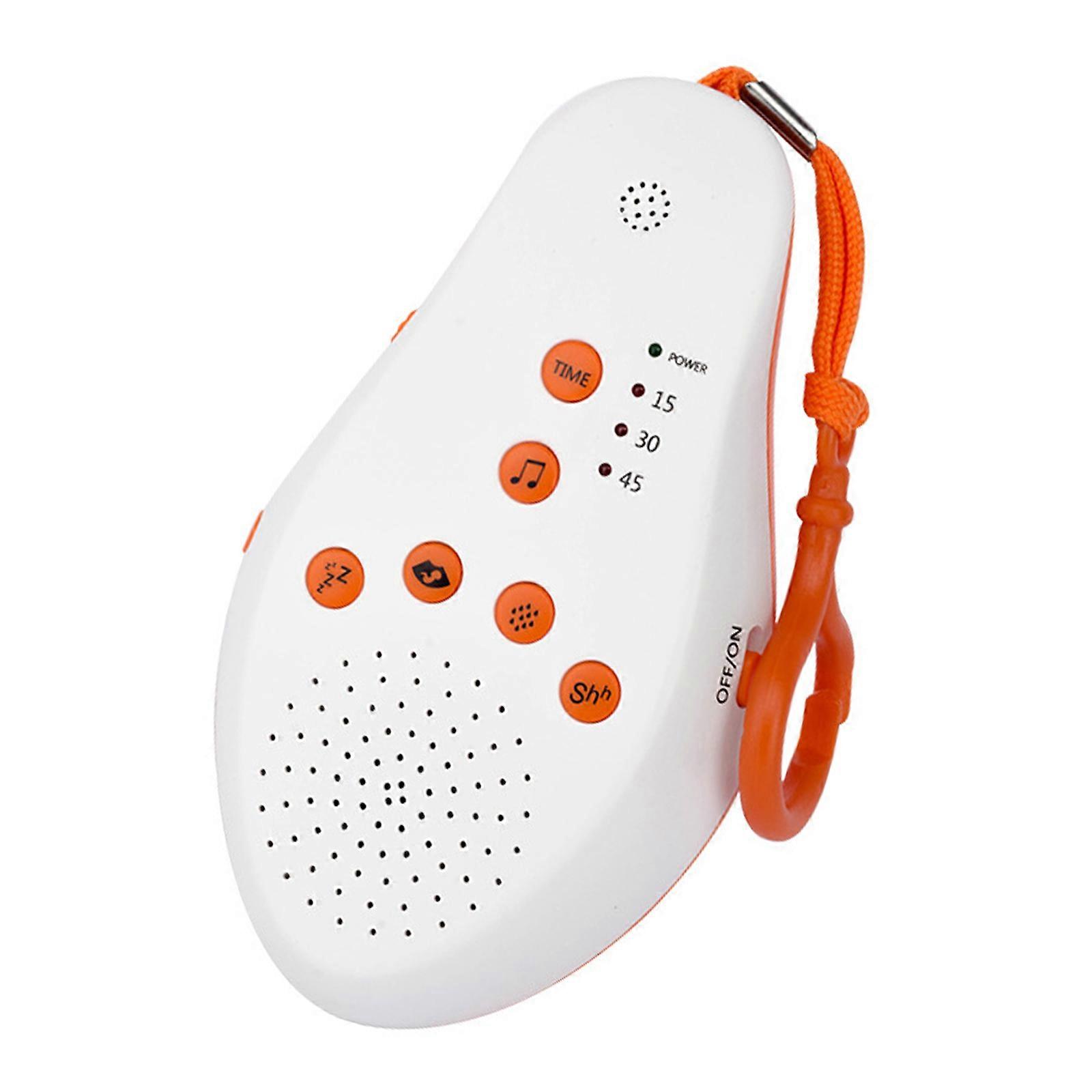 Dítě Bílý Šum Zvukový Stroj Spánek Zvuk Hudba Uklidňující Hračka Kojenci Spánek Pomocník Terapie Zvukový Generátor Pro Batole Bílý