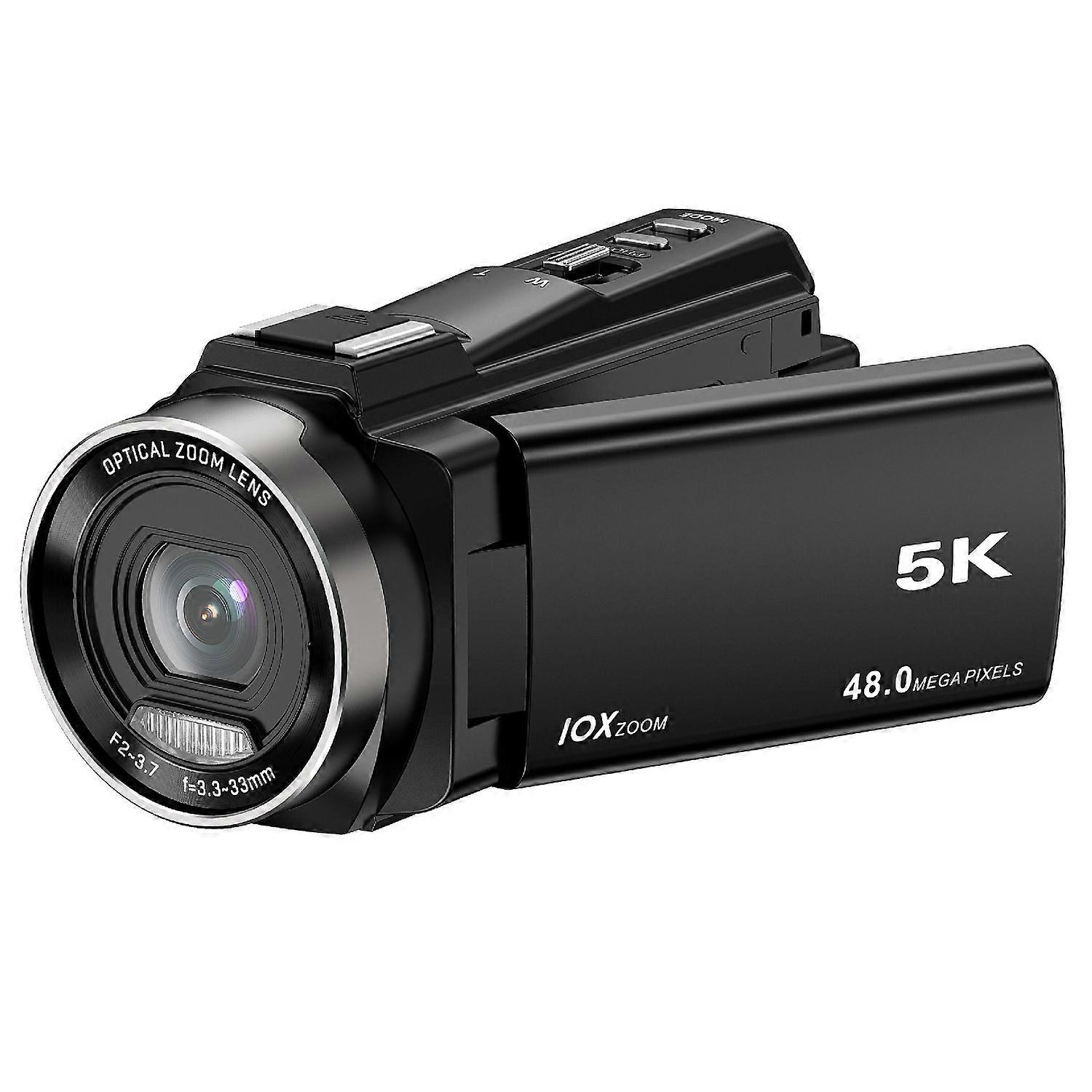 HDV-265K Digital Camera 5K Handheld Video Recorder 3X Optical Zoom