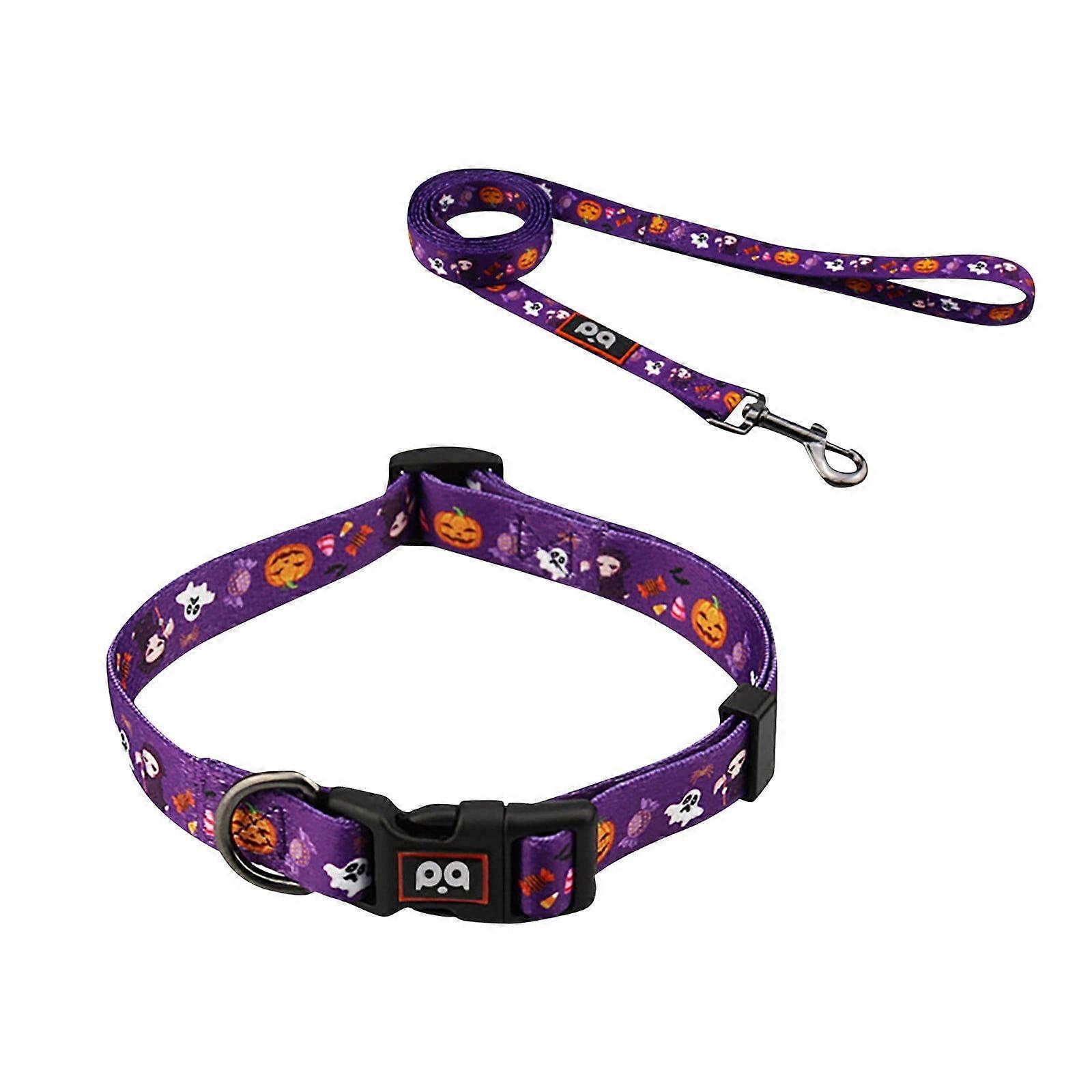 HKUKY Printed Adjustable Dog Collar, Soft Multicolor Patterns for Small/Medium/Large Dogs, Compatible with Leashes for Walking, Training