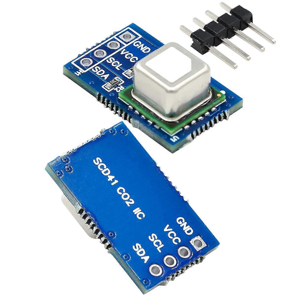 CO2 Gas Sensor Module with Temperature Humidity Detection I2C for Air Quality Monitoring