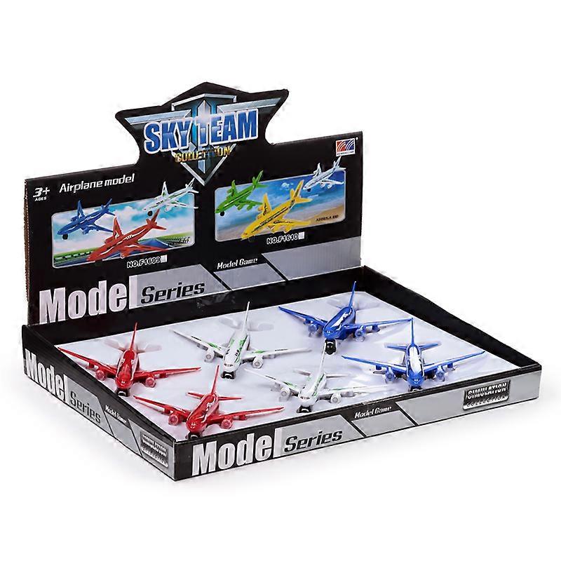 Push/Pull Light  Sound Action Toy - Sky Team Jet 1 Pack