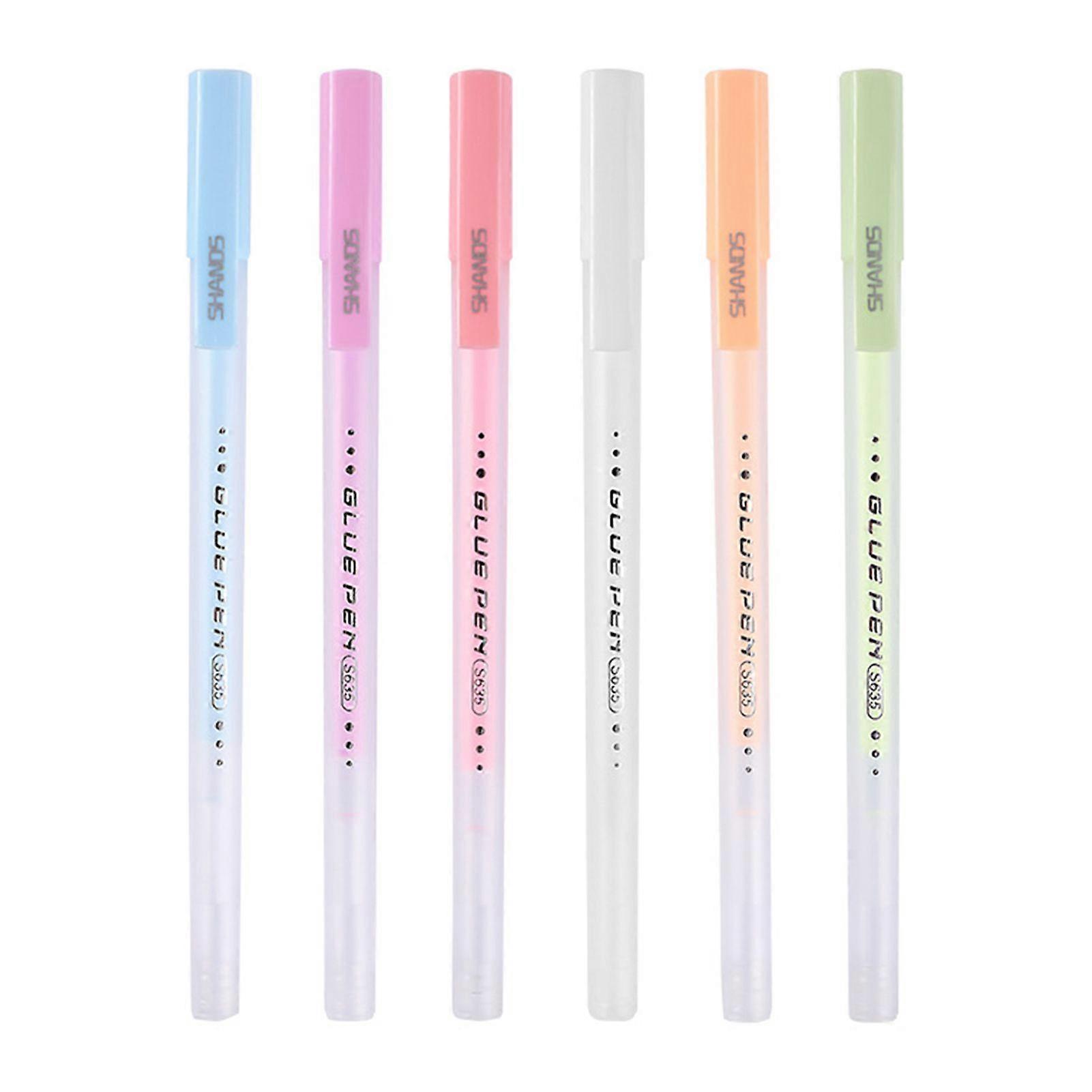 Quick Dry Multi-Color Dot Glue Pen for Scrapbooking and DIY Crafting Precise Adhesive for School and Office Projects
