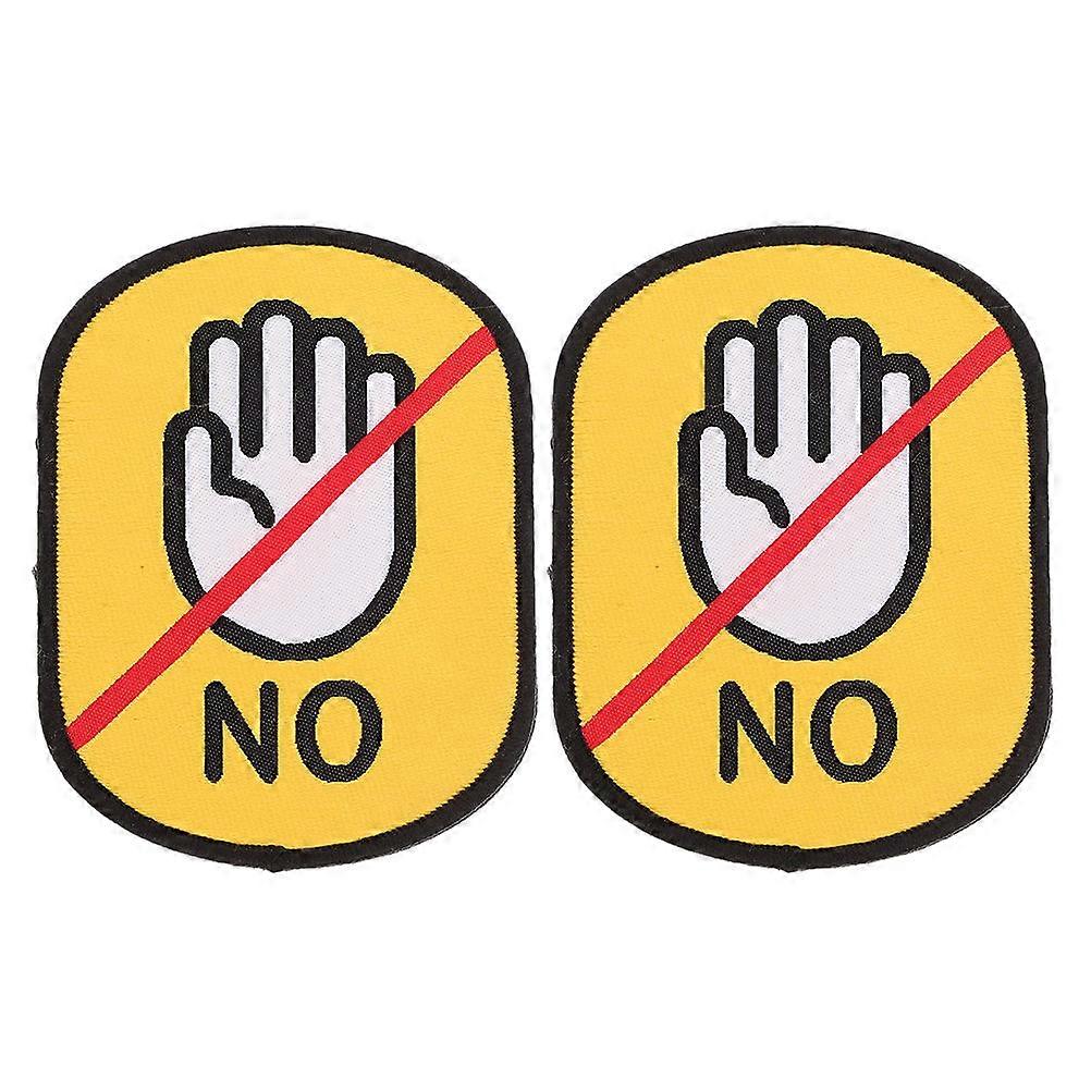 Pet Leash Sticker for Dog Identification Tags Reusable and Waterproof 2Pcs