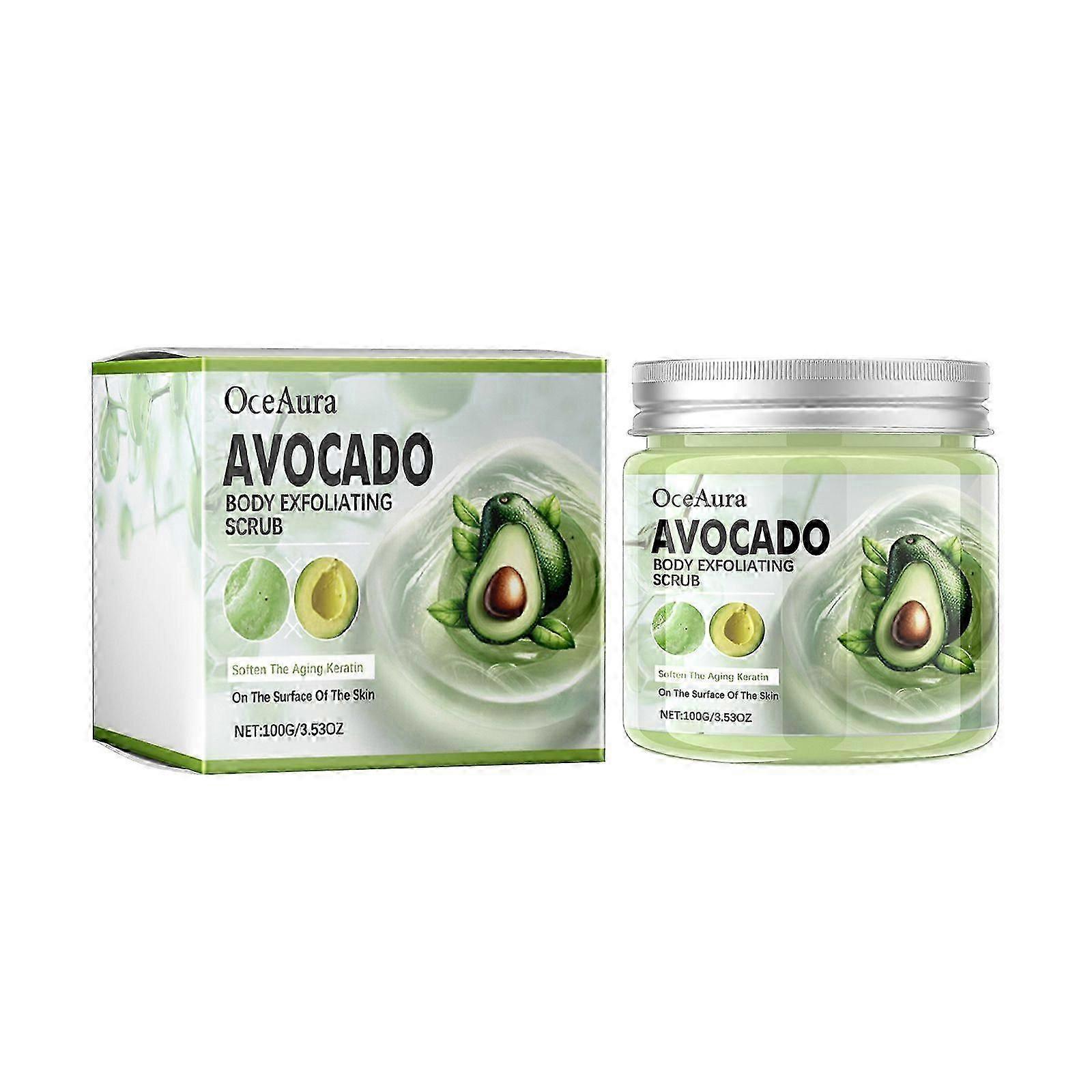 Avocado Body Exfoliating Scrub  Deep Cleansing