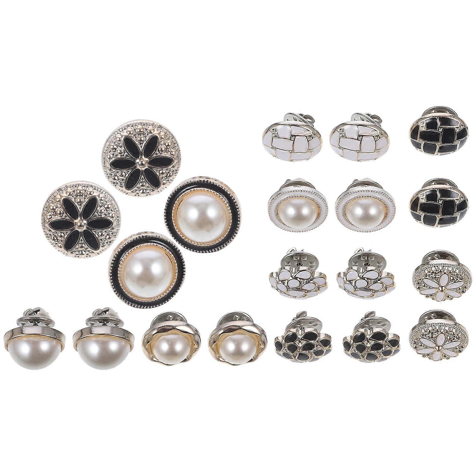 20pcs Clothing Replacement Buttons Stylish Coat Buttons Clothes DIY Buttons