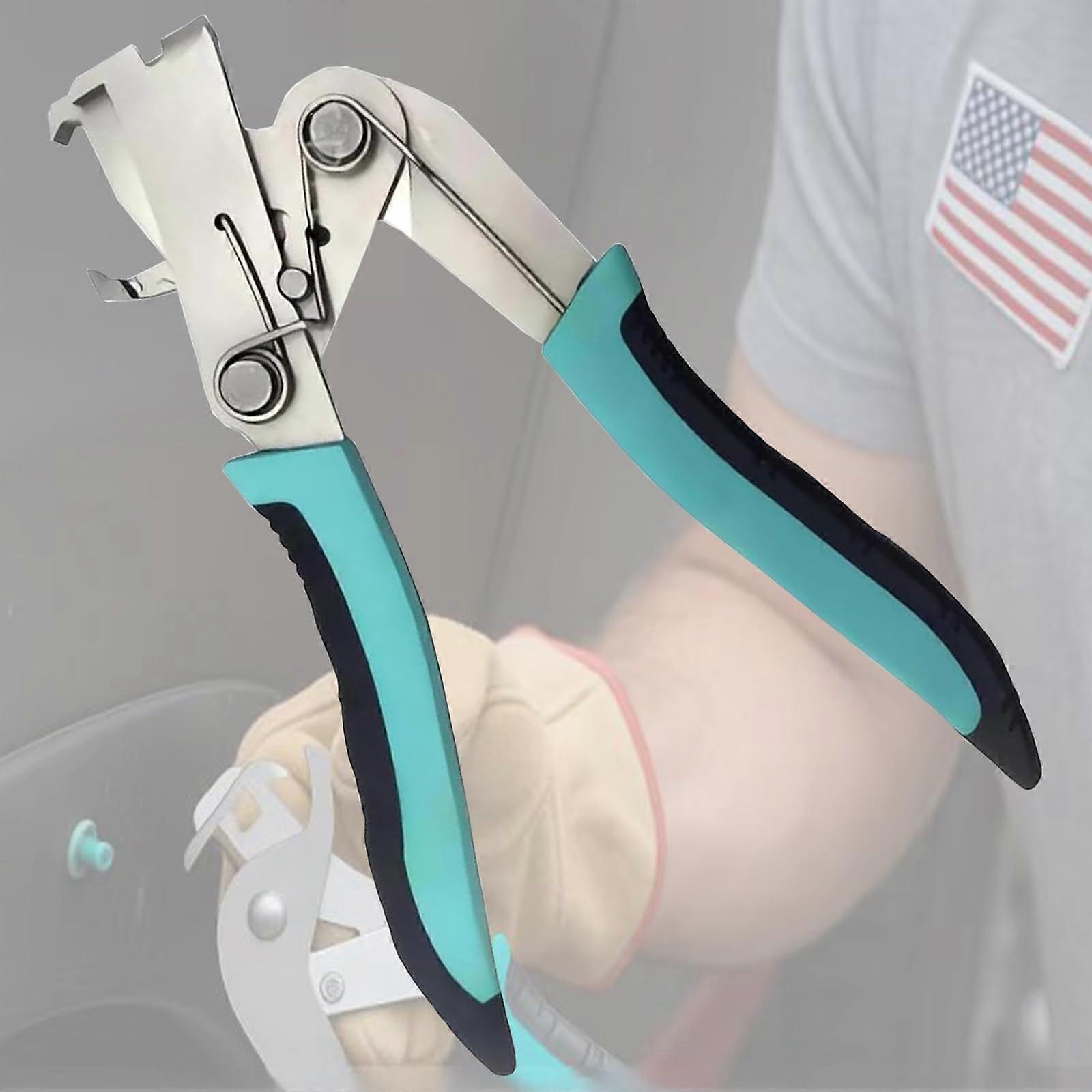 Car Panel Removal Tool Heavy Duty Clip Remover Pliers with Scratch Trim Kit and NonSlip Handle