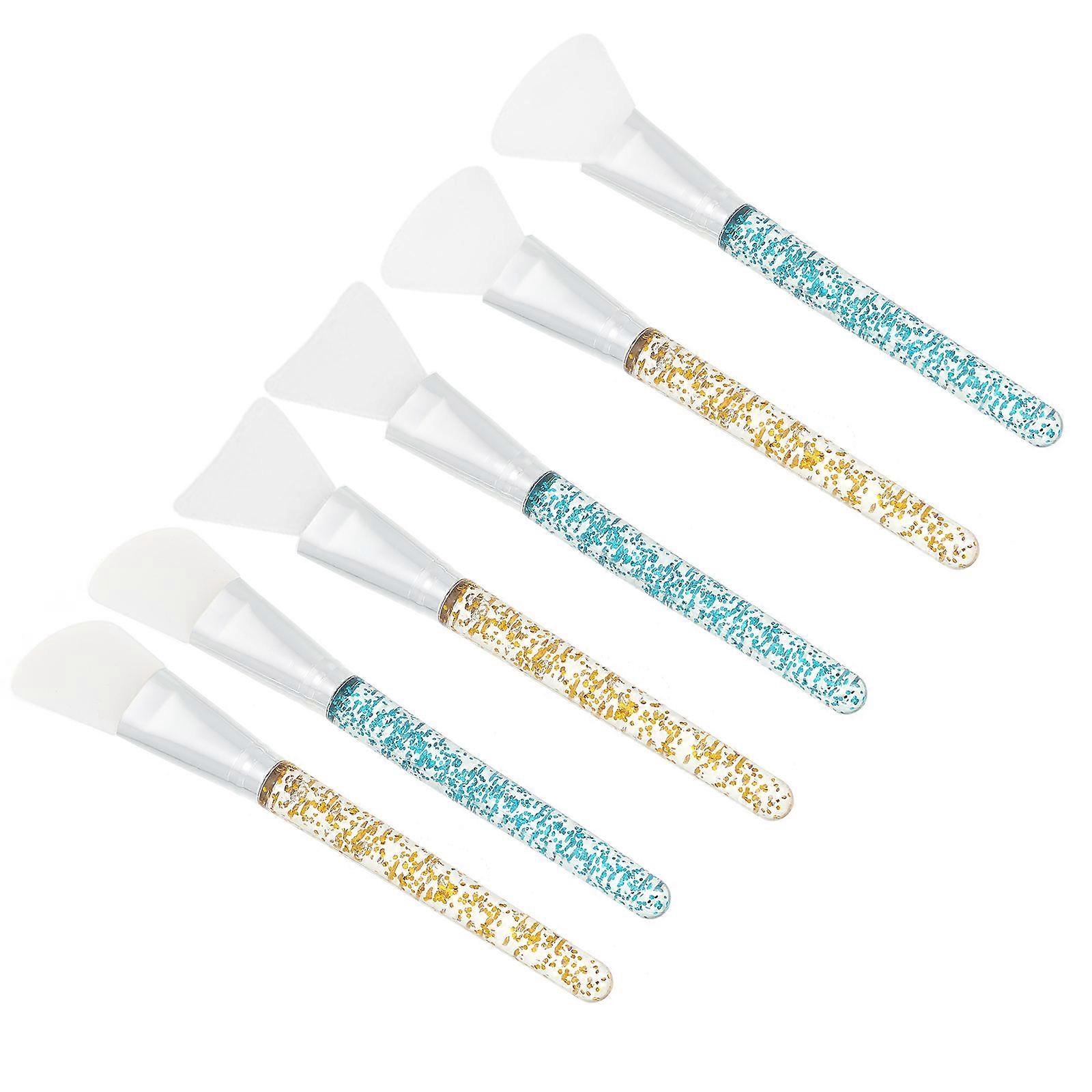 Face Mask Brush Silicone Mask Brushes for Comfortable Use 6Pcs Set
