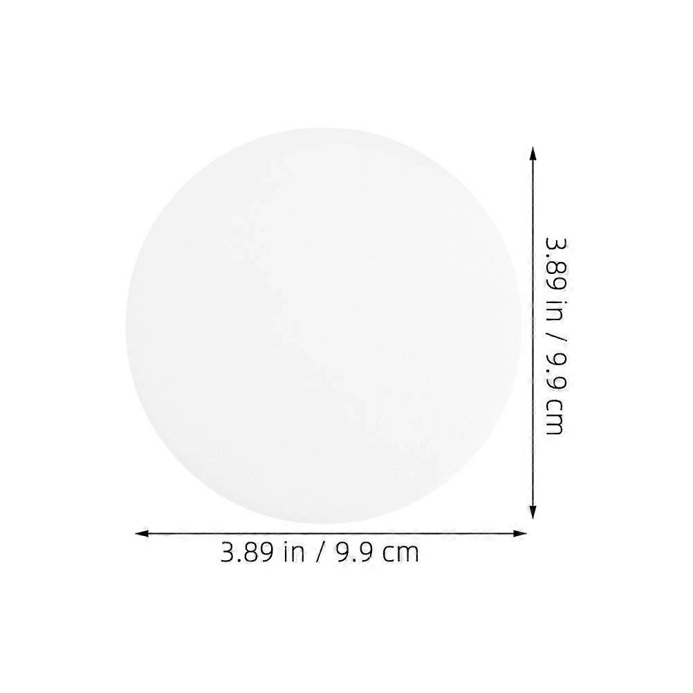 Round Lamp Diffuser for Lighting Accessory 6Pcs White Plastic Set