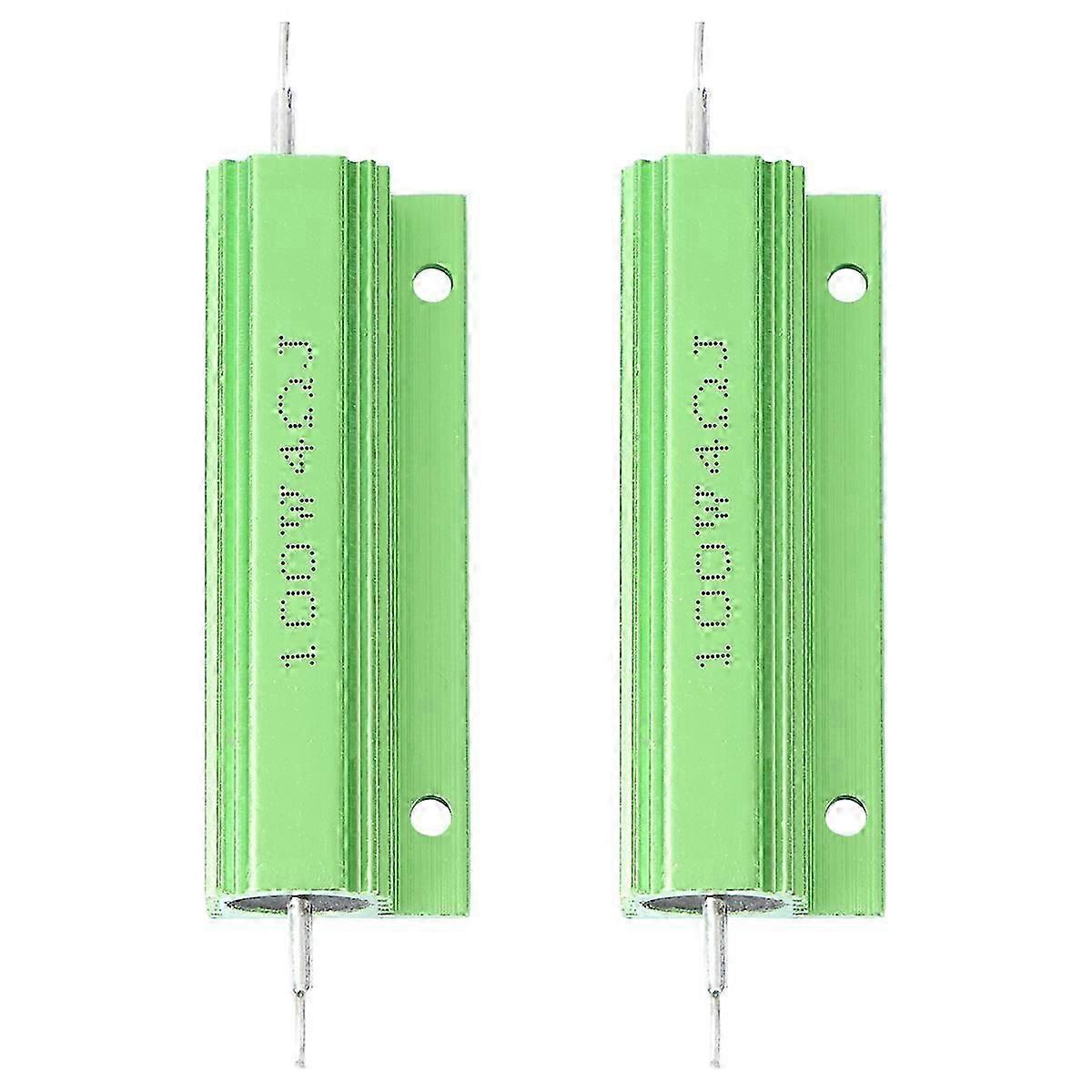 2 pcs 100W 4 Ohm screw tap mounted resistors