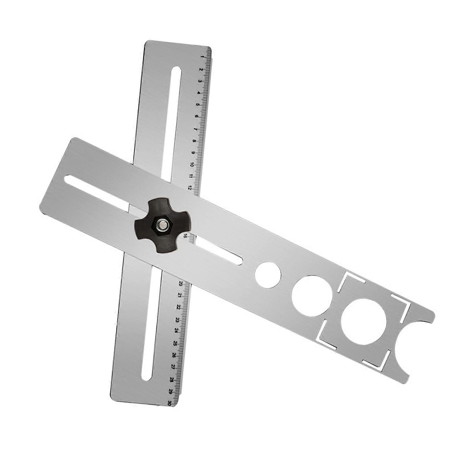 Lightweight Drill Locator Positioning Tool for Tiles Glass Marble Surfaces Home Improvement & On Site Construction Tasks Multicolor