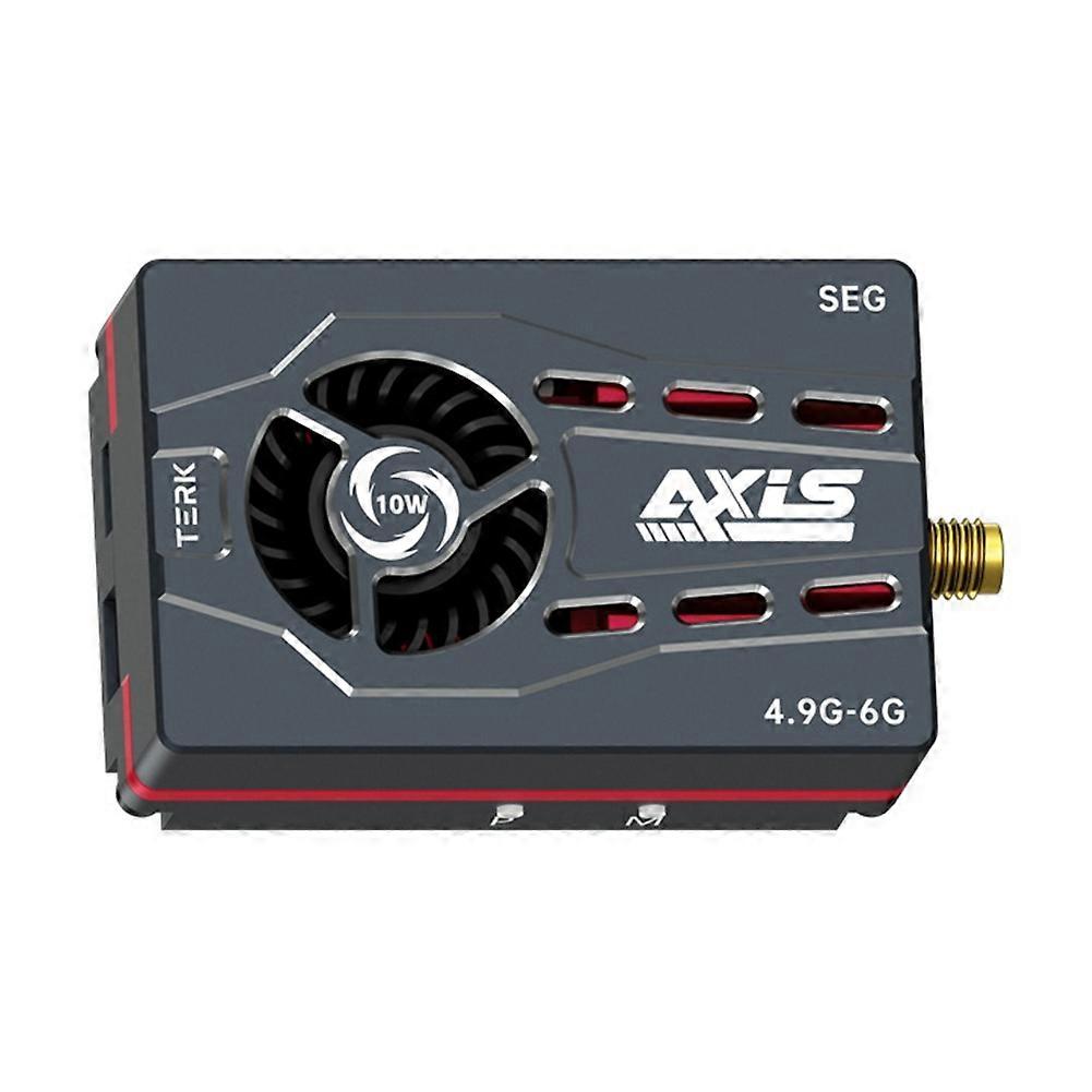 For Axisflying TERK SEG OSD VTX 4.9G-6G 5.8G 10W Video Transmitter 80CH for FPV Freestyle RC Long Range Drone