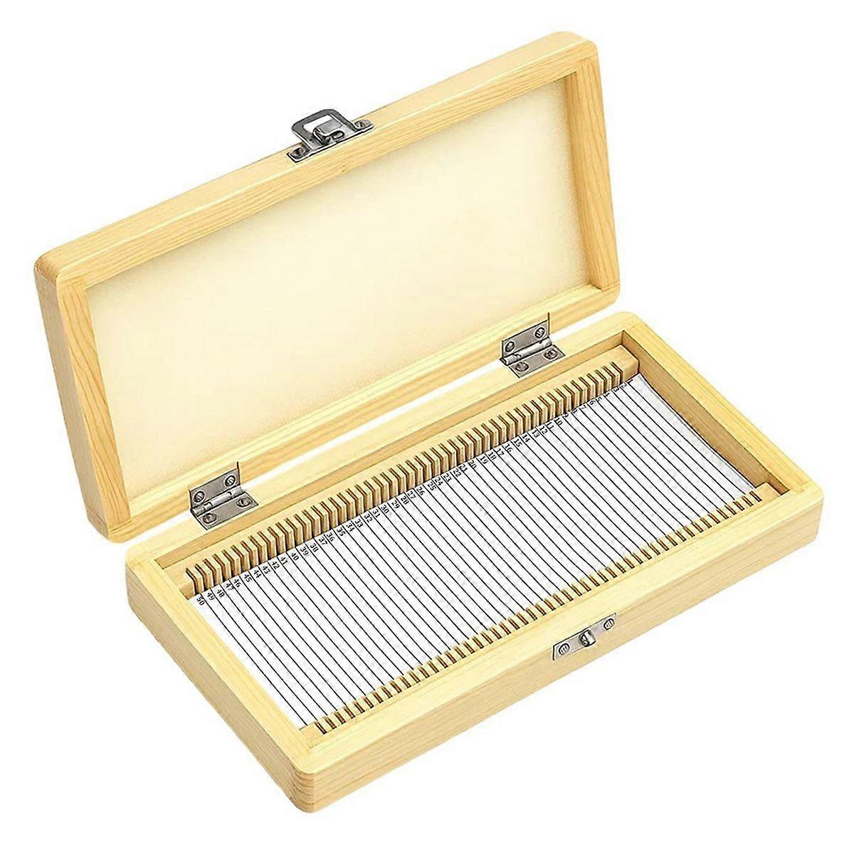 Wooden Slide Storage Box