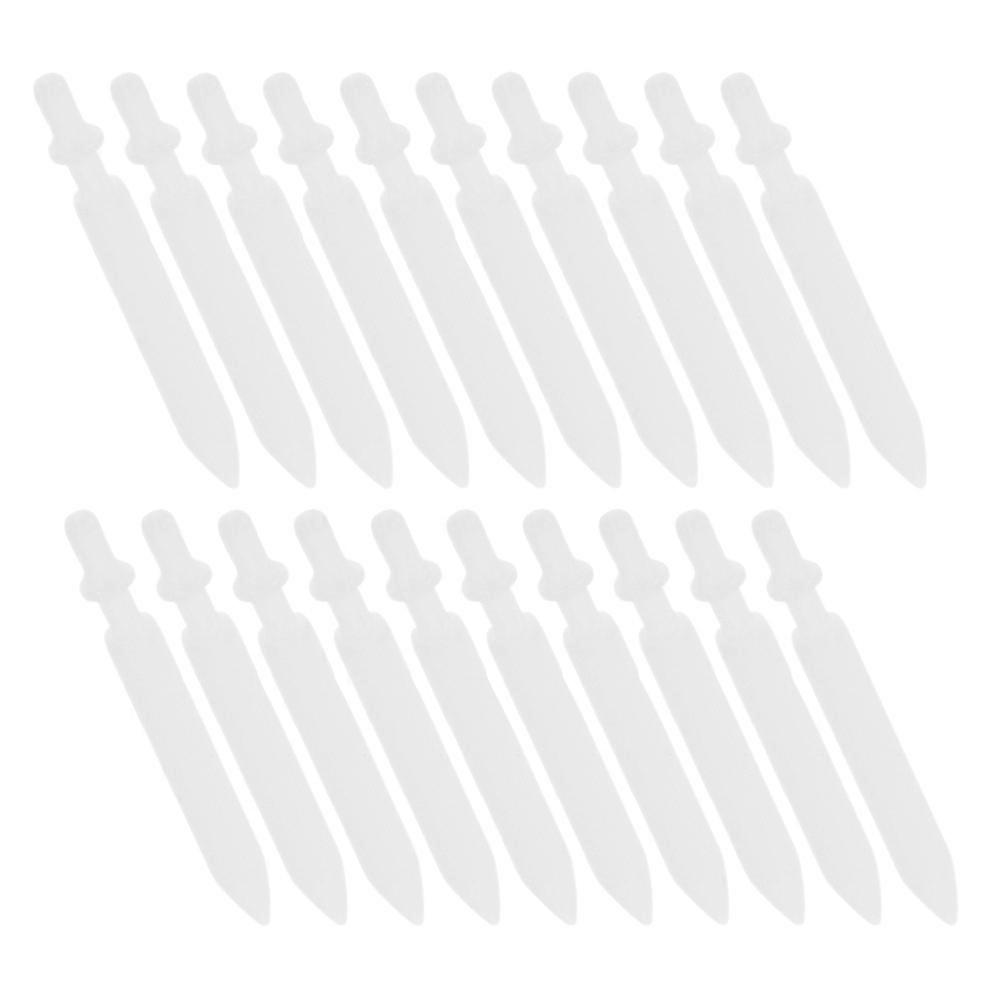 Replacement Pen Nibs for Acrylic Markers White Nylon 30Pcs Marker Tips