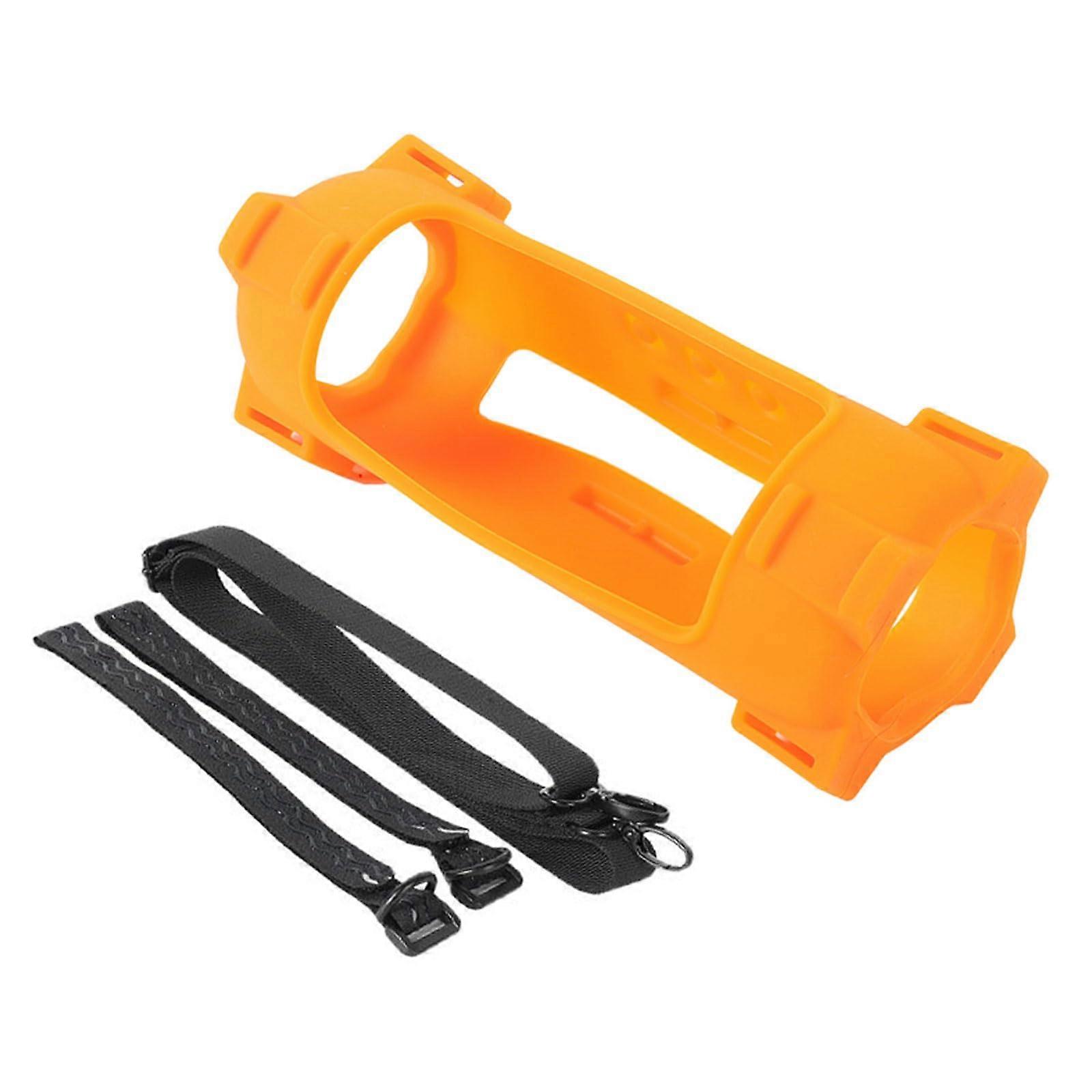 Silicone Protective Case For Portable Speaker Shell Shoulder Strap Travel Bag Shockproof Dustproof