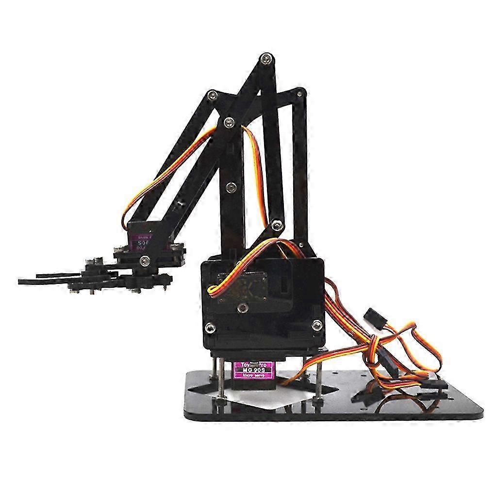 Acrylic Mechanical Robot Arm Claw Humanoid For Arduino Maker Learning Kit