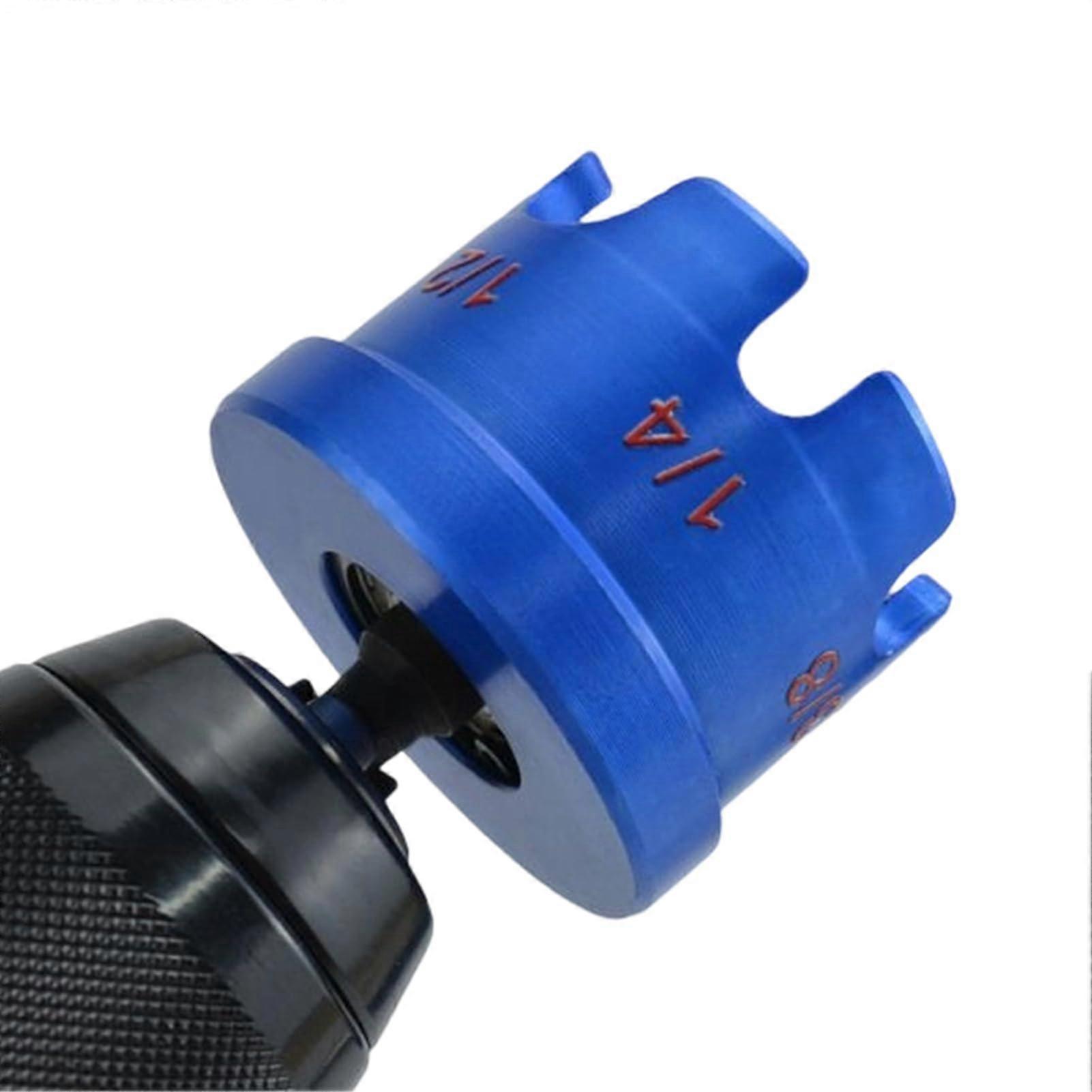 Nut Driver Drill Attachment for Quick Nut Bolt Removal, MultiSize Threaded Rod Driver, Durable Alloy