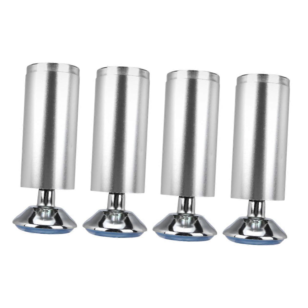 4pcs Adjustable Aluminum Furniture Legs with Height Adjustable Design for Cabinet Sofa Table