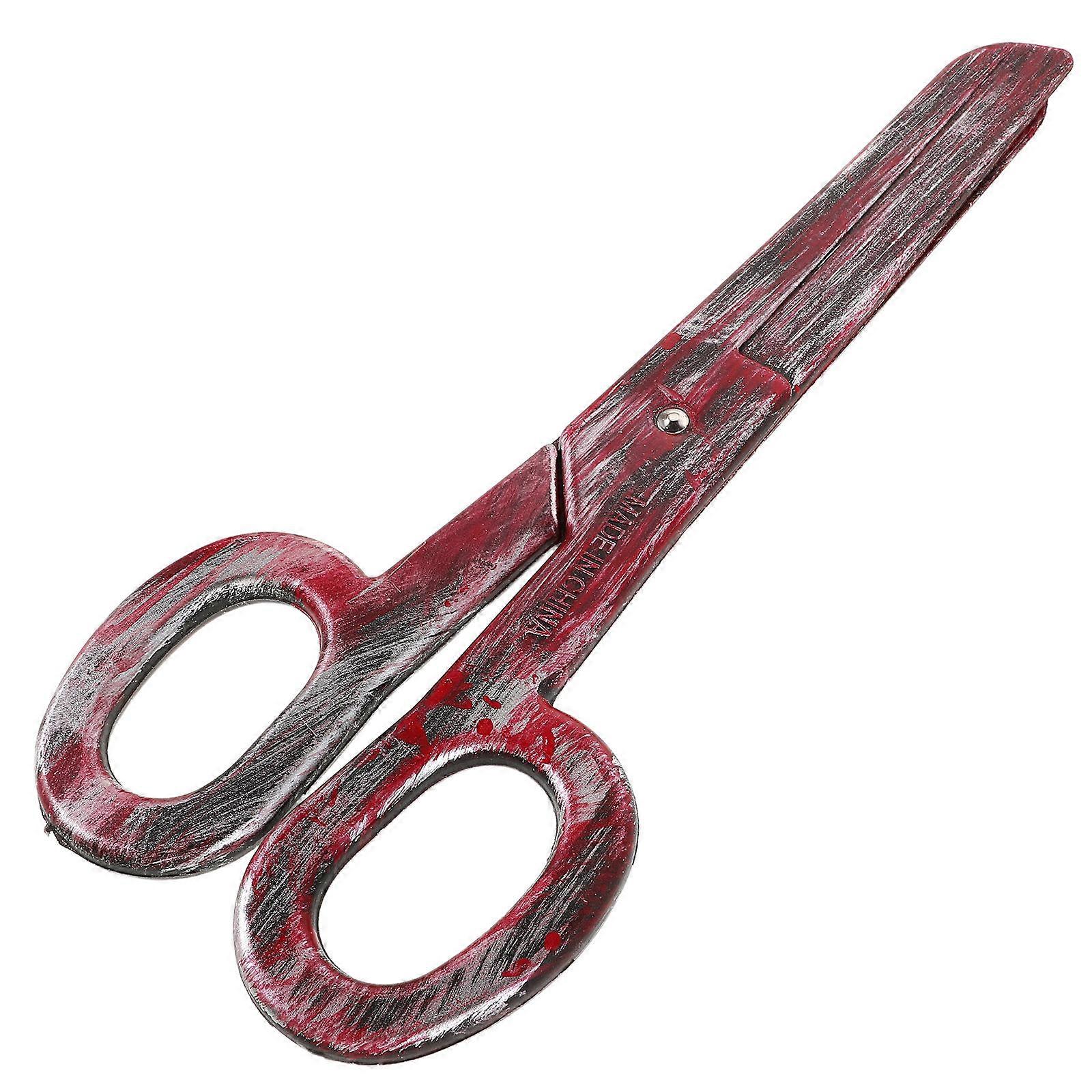 Stage Supply Clown Plastic Fake Scissor for Performing
