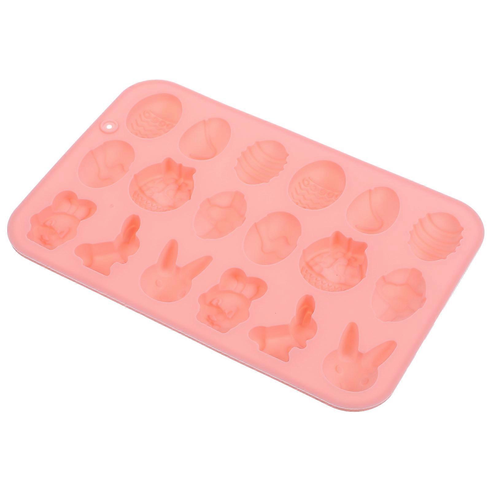 Silicone Easter Mold for Chocolate Candy Making with Multiple Shape Design