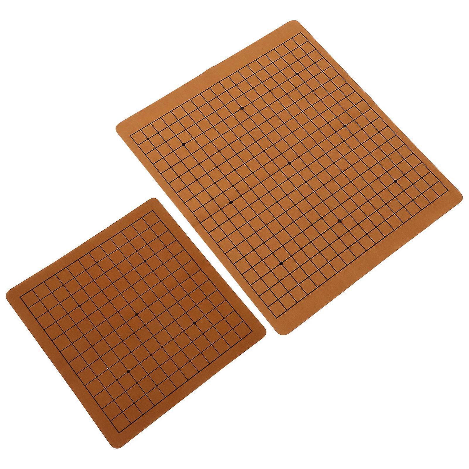 Chocolate Portable Chessboard 2Pcs for Outdoor Games