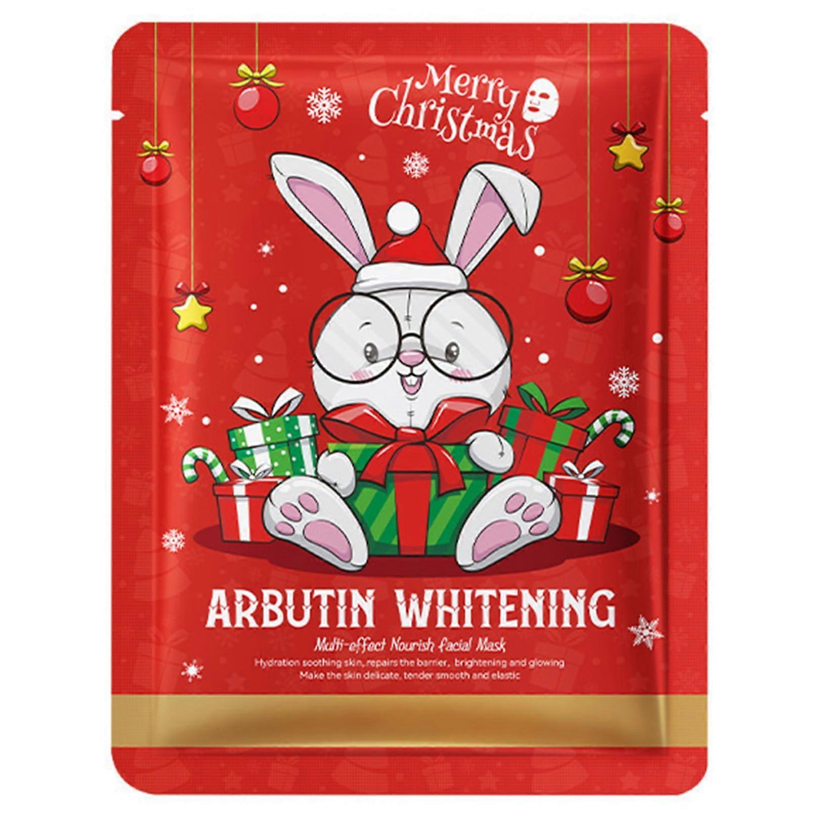 Facial Sheet Masks 10 Pack with Arbutin for Deep Hydration SingleUse Skincare Gift Set