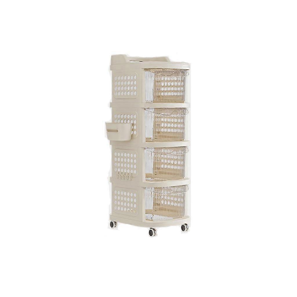 Kitchen Storage Rack MultiLayer Metal Shelf SpaceSaving Organizer for Kitchen Bathroom Bedroom