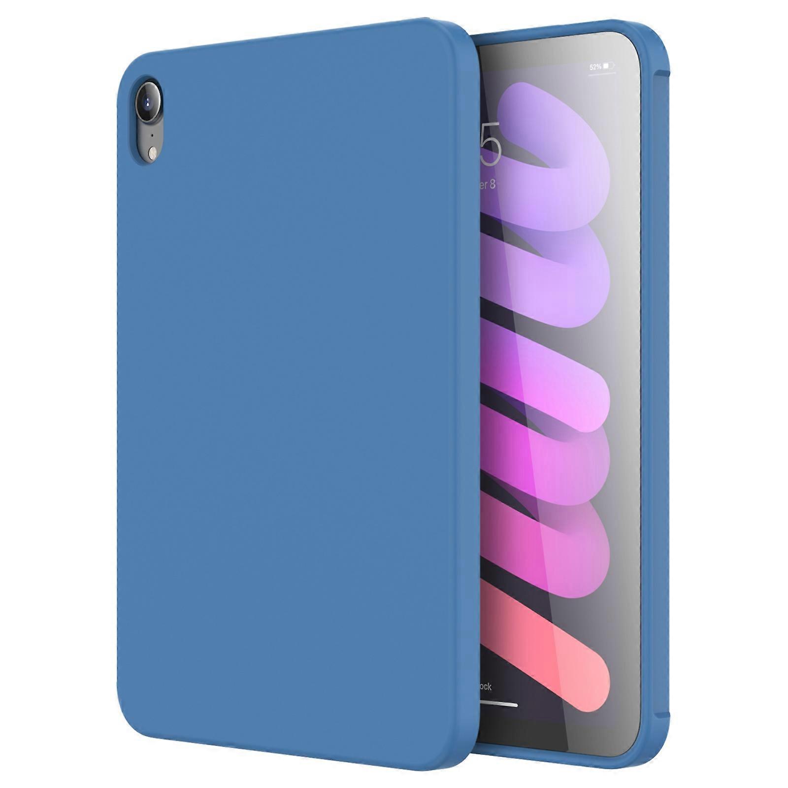 MUTURAL Fall-Proof Liquid Silicone+PC Microfiber Lining Protective Tablet Case Cover for iPad mini (