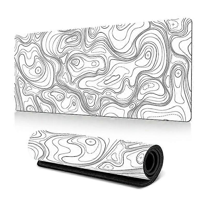 400*900*2mm Abstract Pattern Large Mouse Pad Rubber Computer Desktop Mat